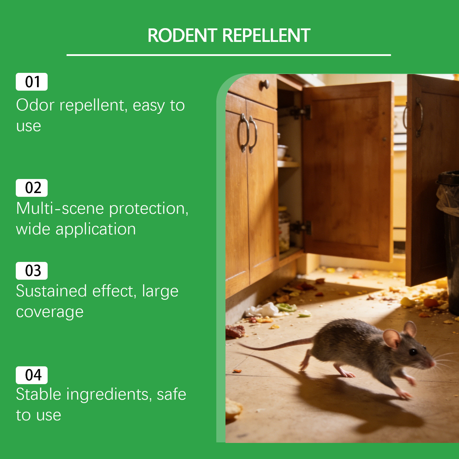 Natural Rodent Repellent Balls For Indoor Use — Protects Furniture From Chewing, Freshens Air With A Gentle, Long-lasting Scent