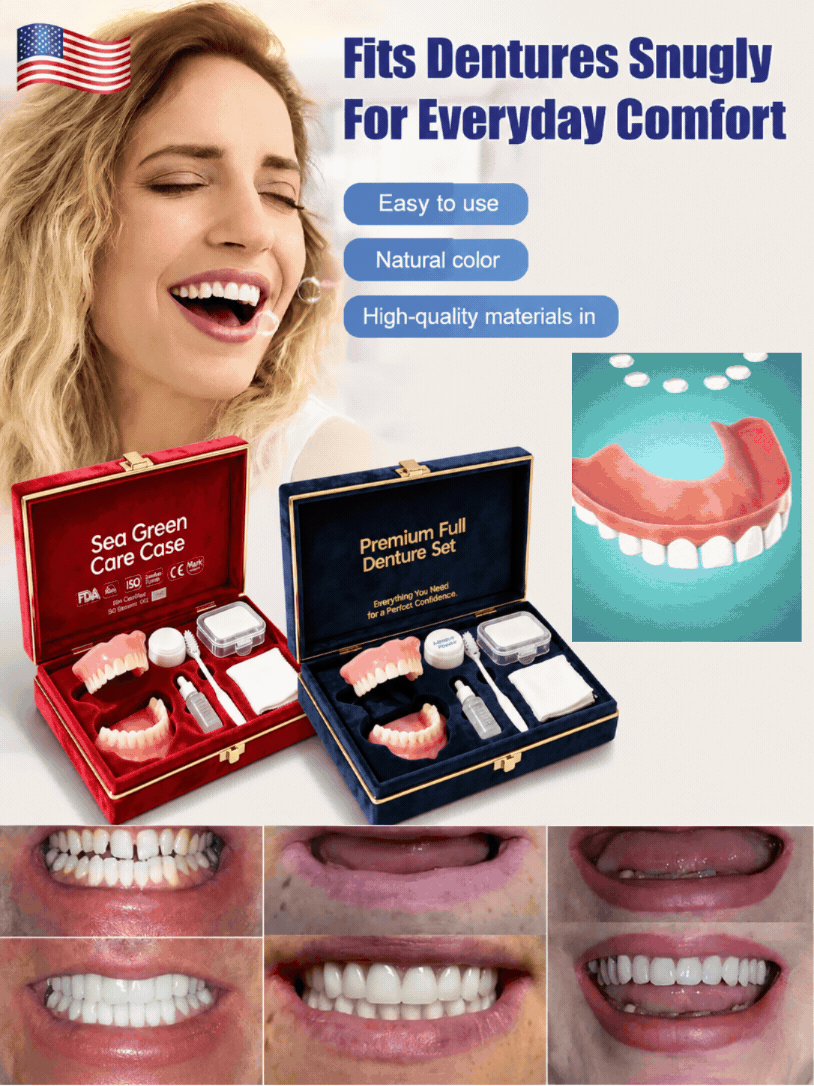 Fits Dentures Snugly For Everyday Comfort