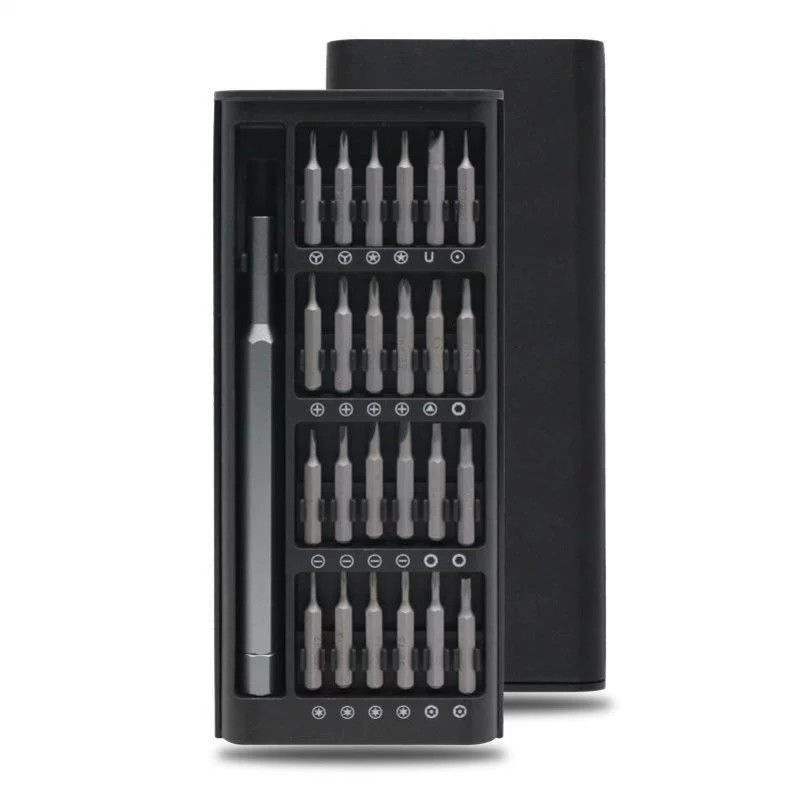 Screwdriver Set Hexagonal Triangle Small Notebook Disassembly Tool Combination Multifunctional 24 In One Screwdriver Head