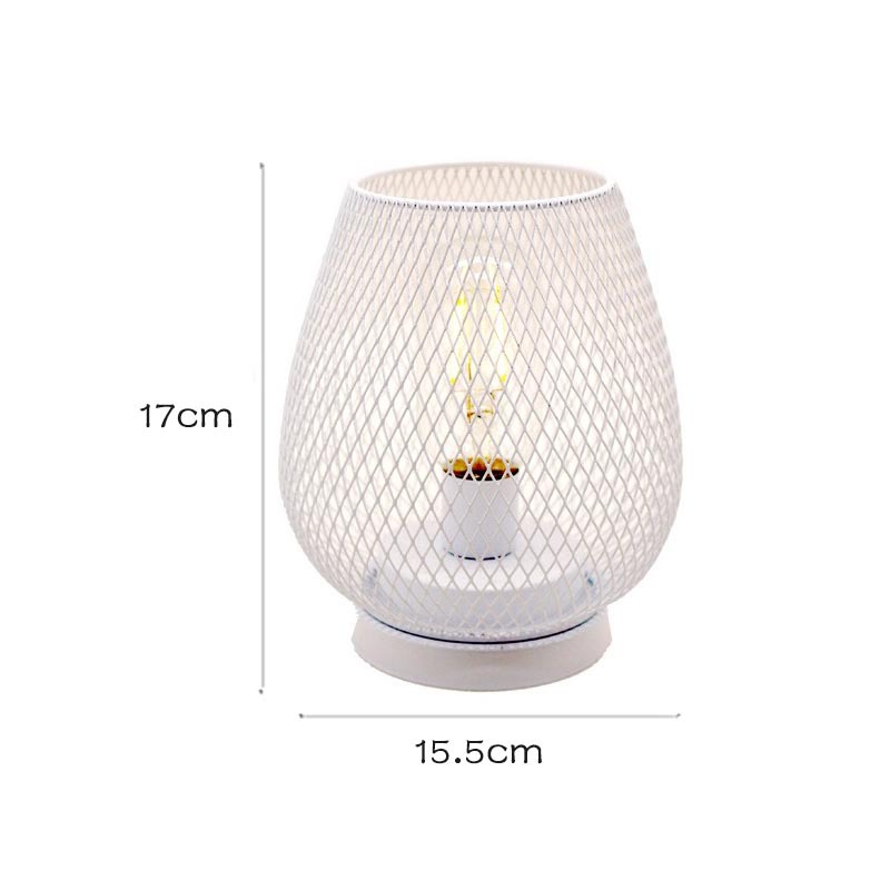Industrial-style Birdcage Decorative Table Lamp