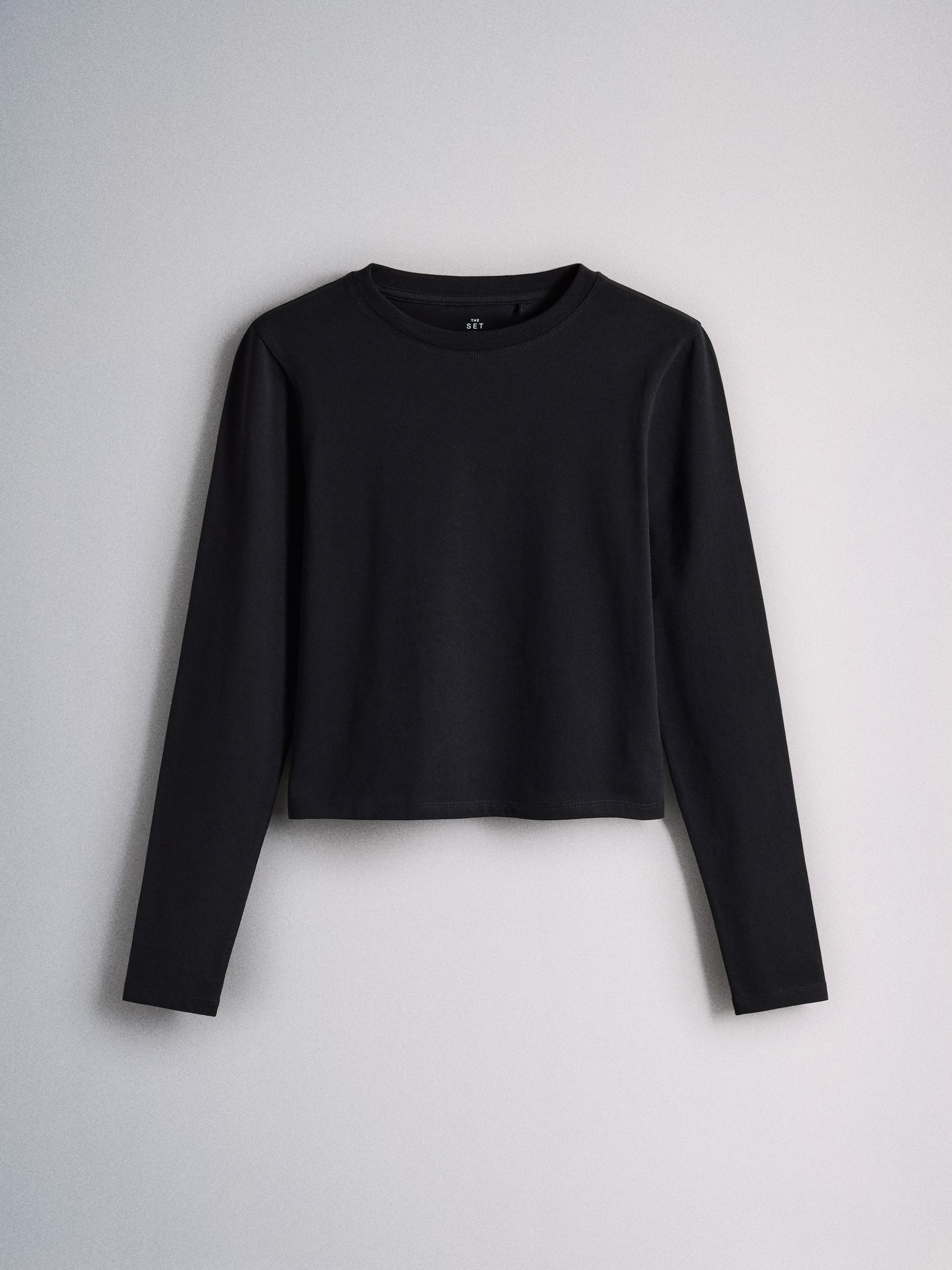 The Set 4 Pack Long Sleeve Skinny Fit Cropped T-Shirts - Neutral - Regular - SIP Still Life