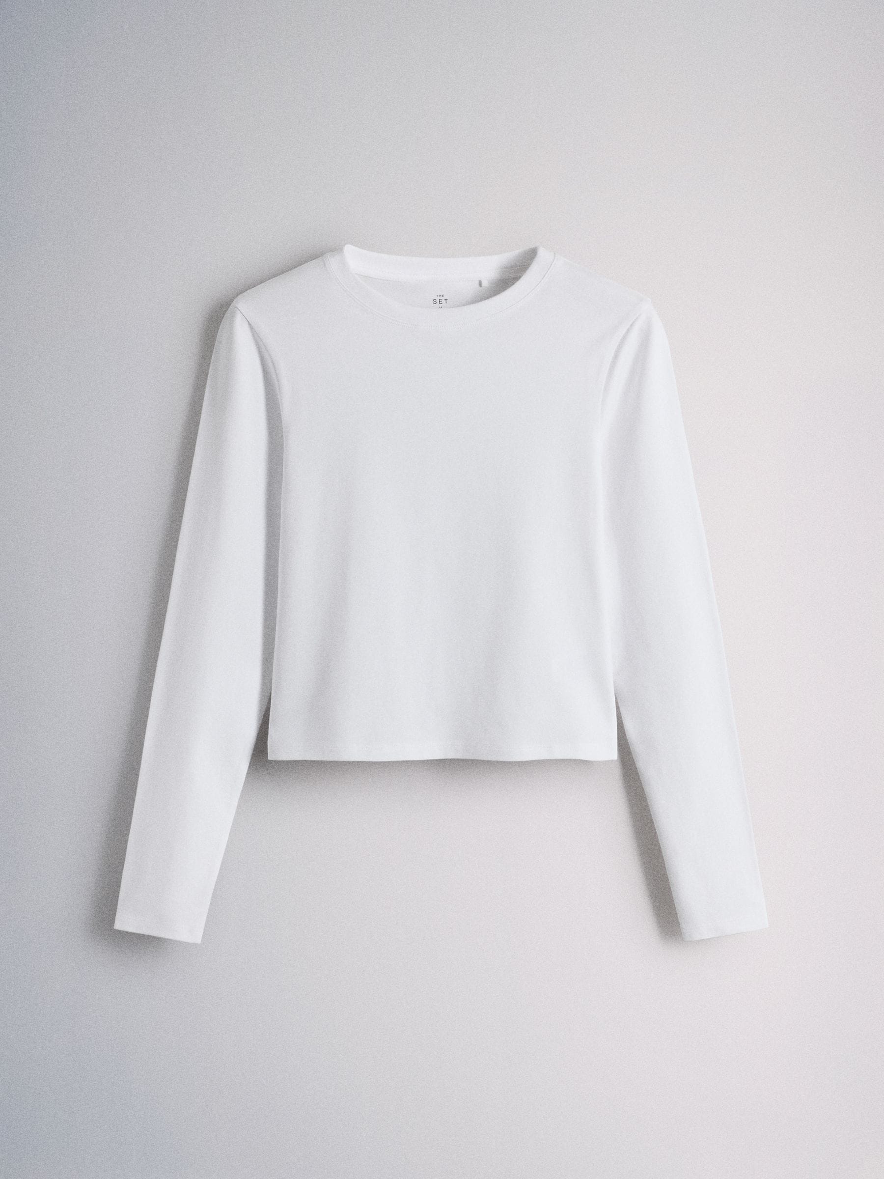 The Set 4 Pack Long Sleeve Skinny Fit Cropped T-Shirts - Neutral - Regular - SIP Still Life