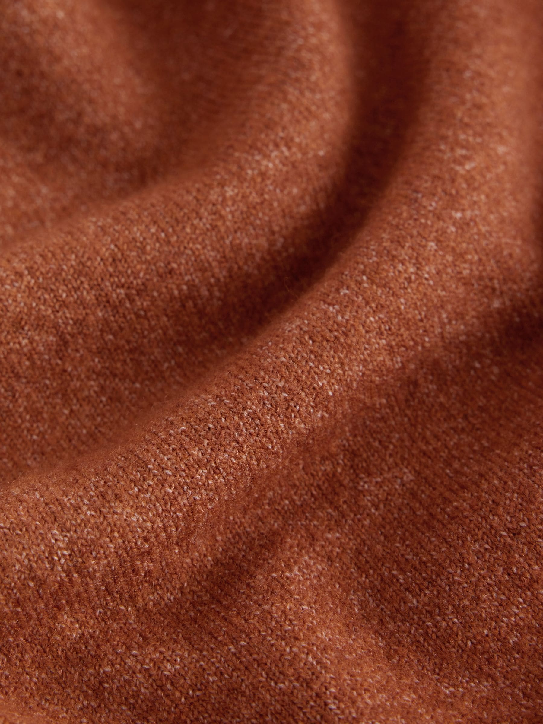 Supersoft Short Sleeve Knitted T-Shirt - Brown - Regular - SIP Still Life