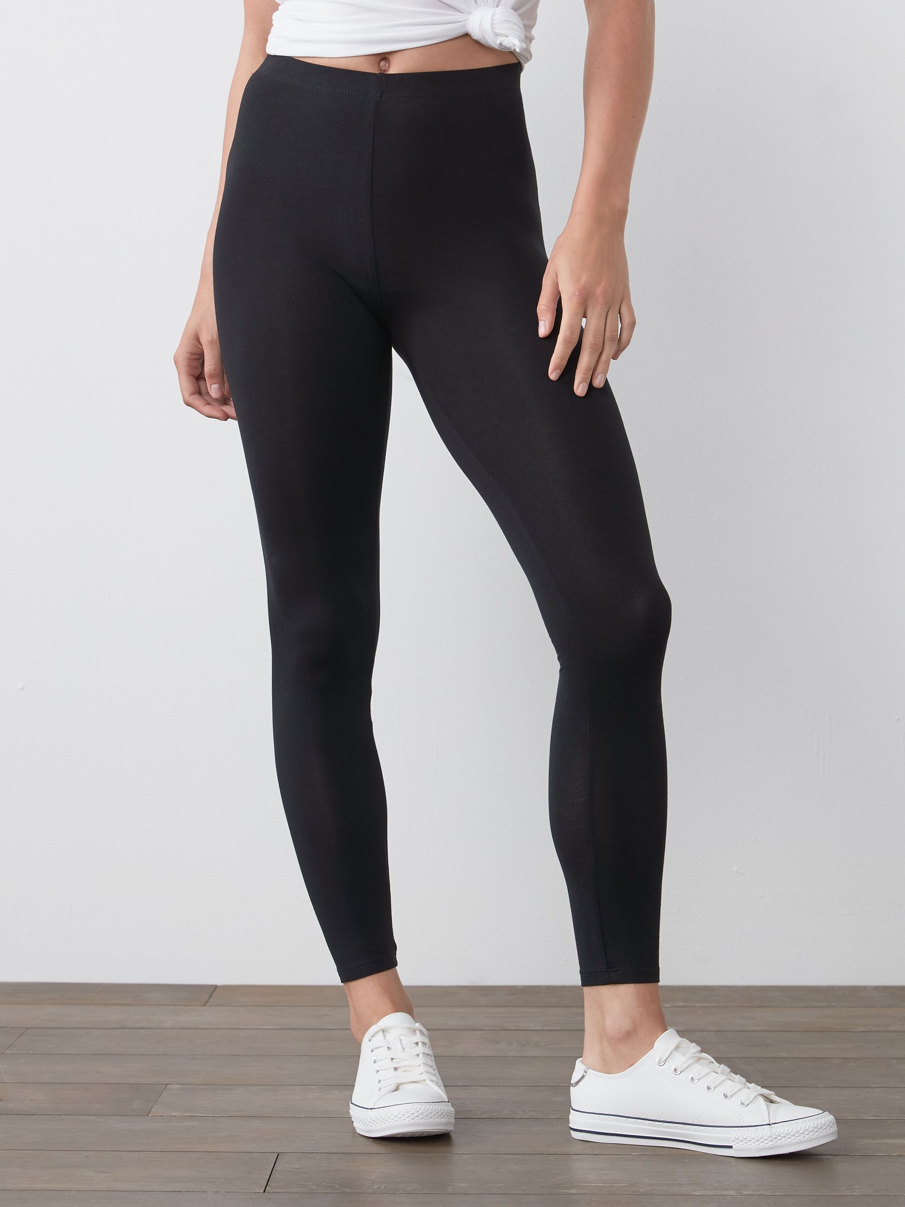 Full Length Leggings 2 Pack - Black - Regular - SIP Worn