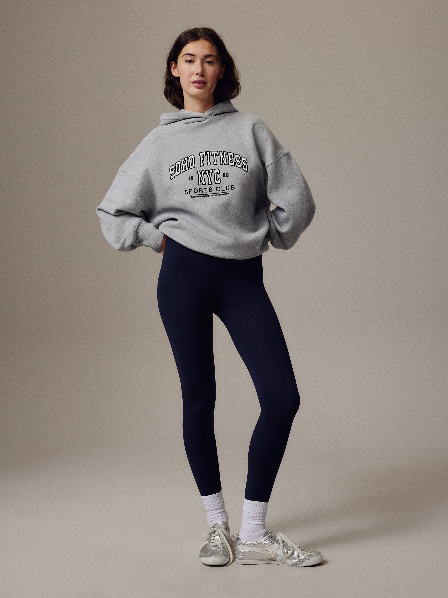 Full Length Leggings - Navy Blue - Regular - Location Worn