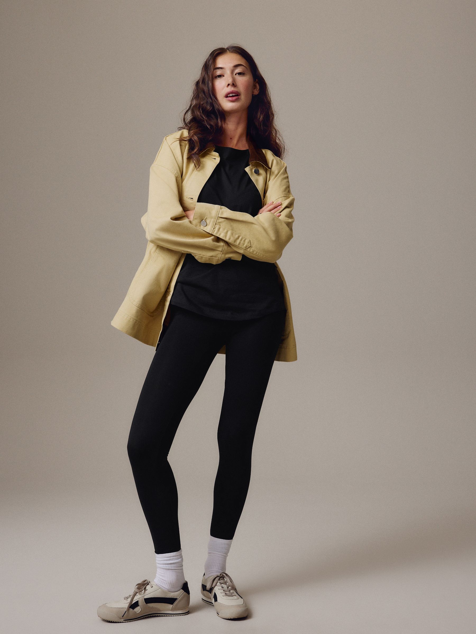 Full Length Leggings - Black - Regular - Location Worn