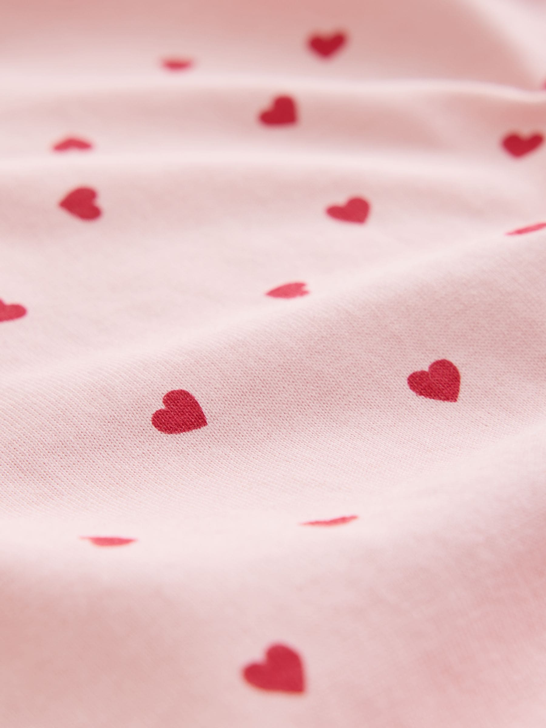 Short Sleeve Pyjamas - Pink Heart - Regular - SIP Still Life