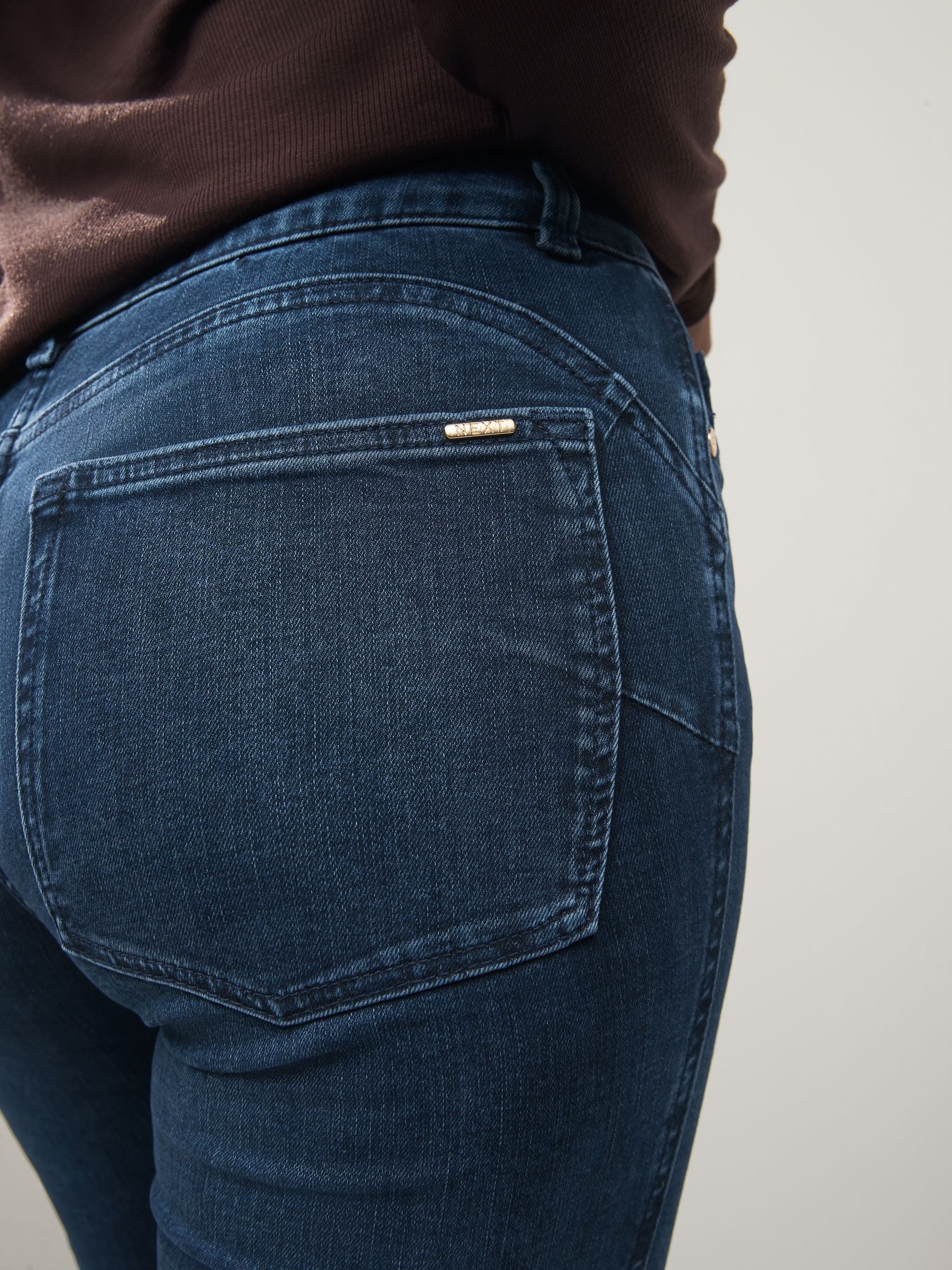 Lift Slim and Shape Skinny Jeans - Indigo Blue - Regular - SIP Worn