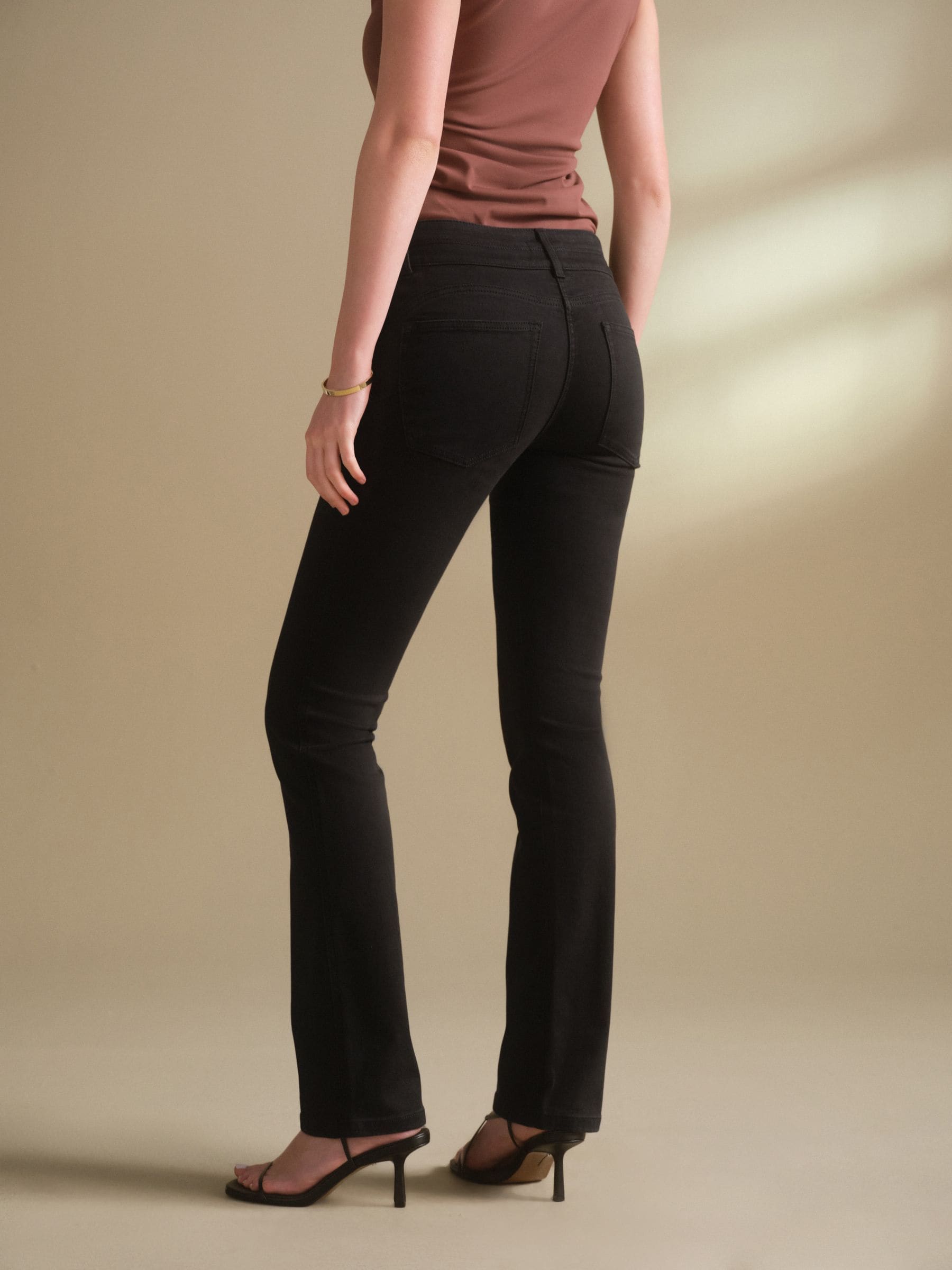 Lift Slim and Shape Bootcut Jeans - Black - Regular - Location Worn