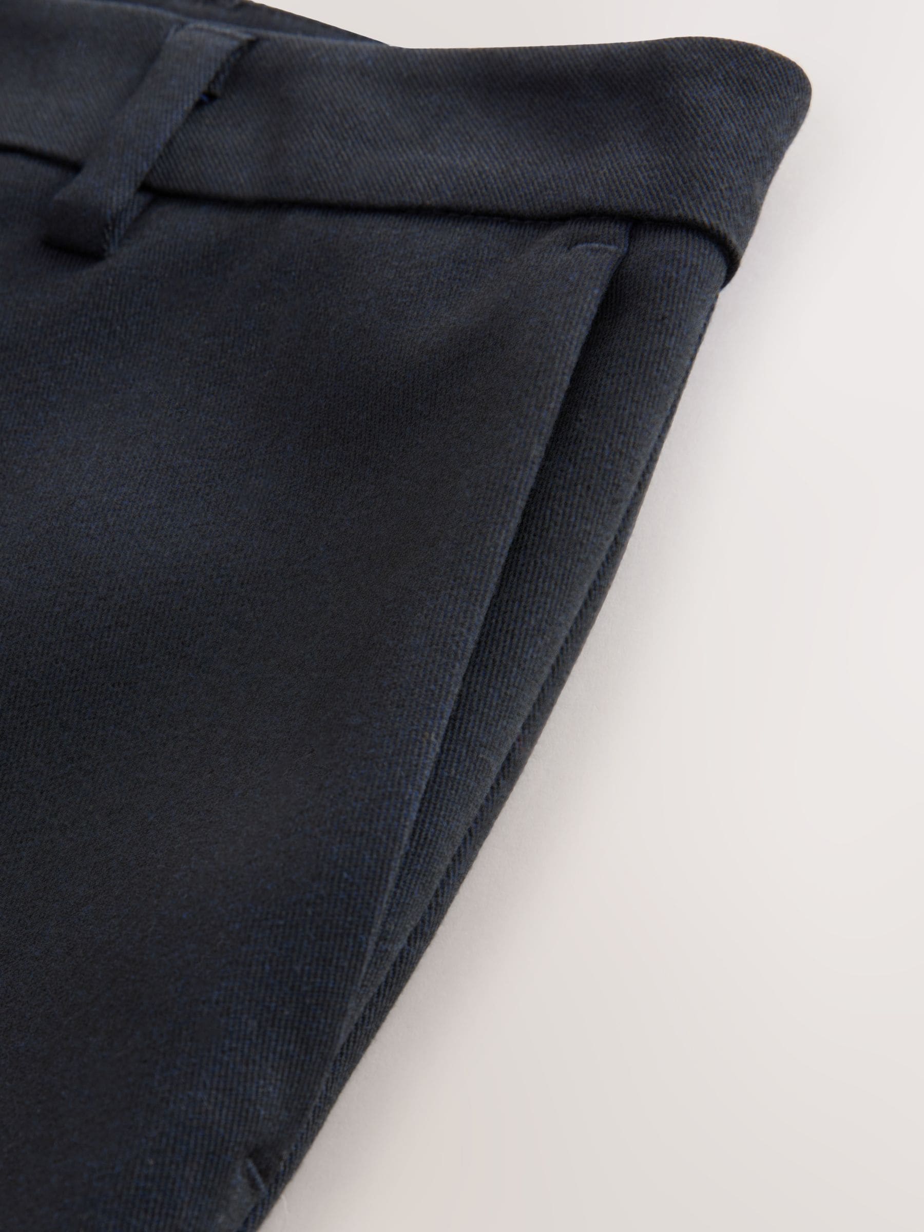 Slim Tailored Trousers - Navy Blue - Regular - SIP Still Life
