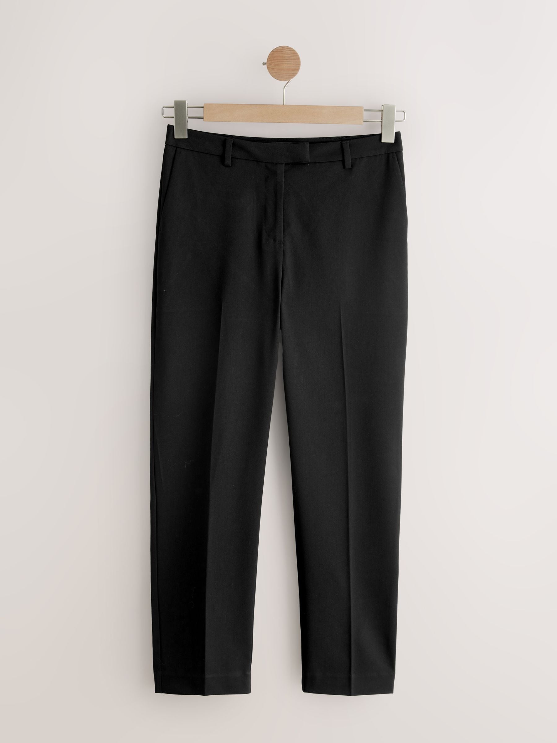 Slim Tailored Trousers - Black - Regular - SIP Still Life