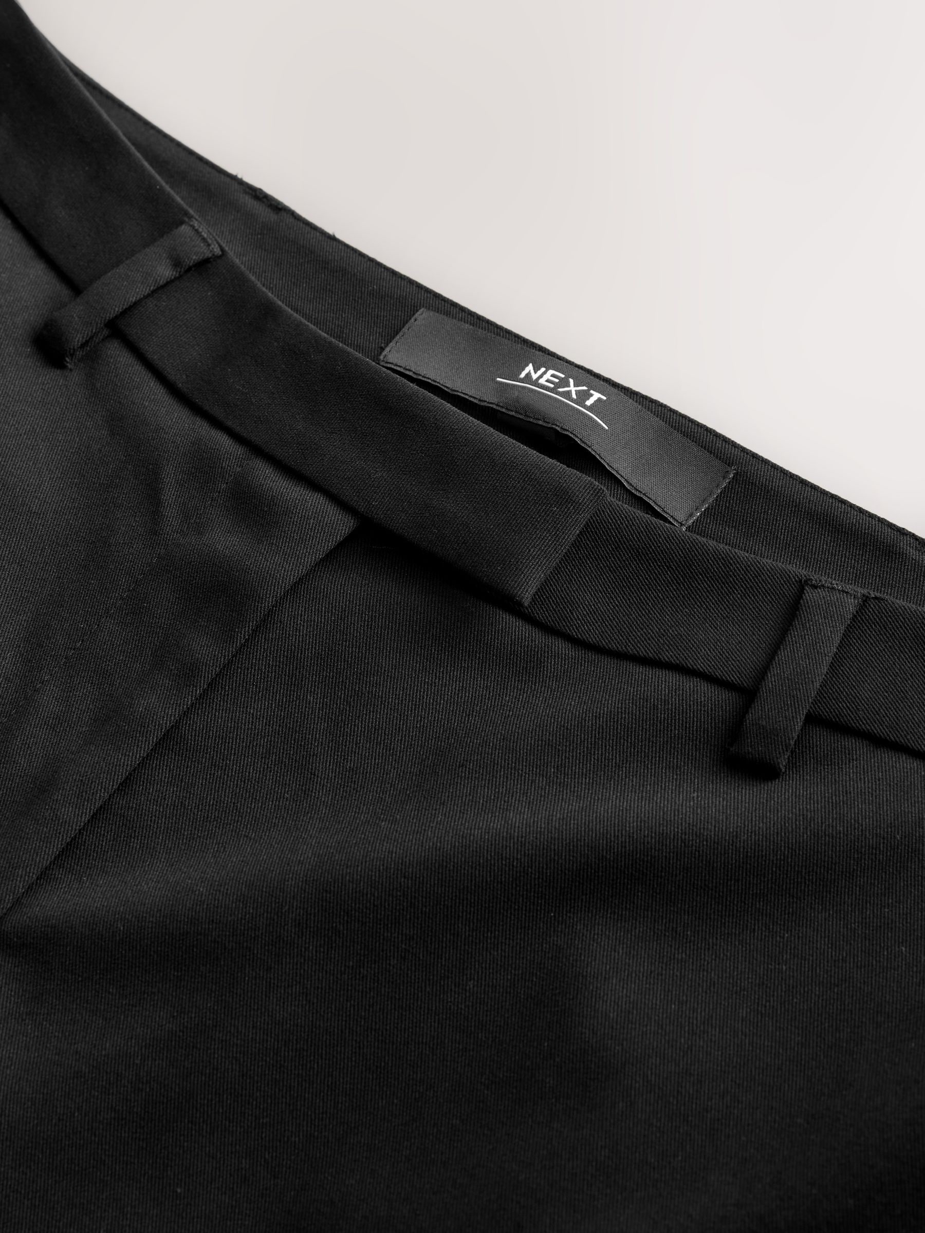 Slim Tailored Trousers - Black - Regular - SIP Still Life
