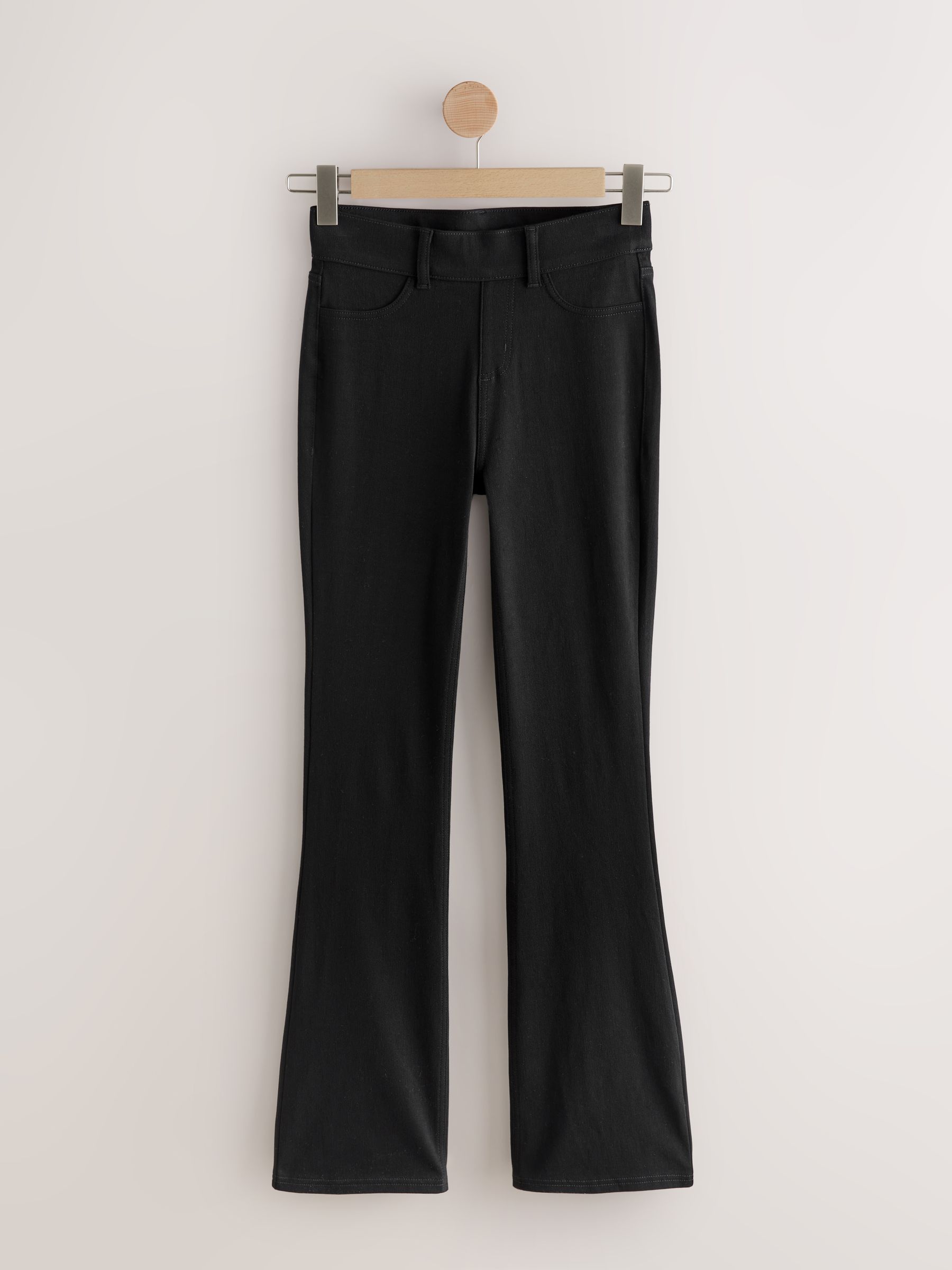 Jersey Bootcut Leggings - Black - Regular - SIP Still Life