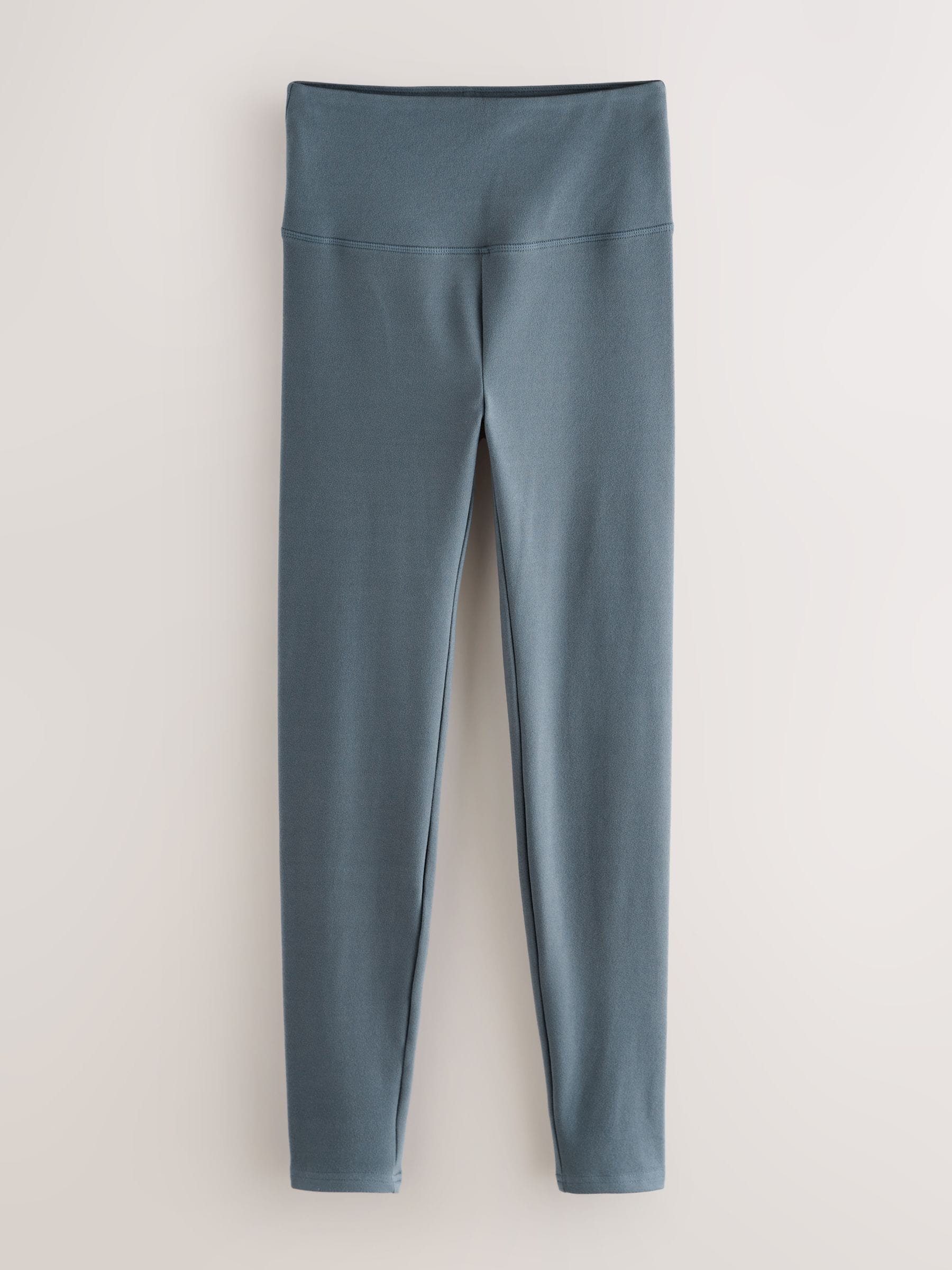 Studio Cosy Fleece Leggings - Blue - Regular - SIP Still Life
