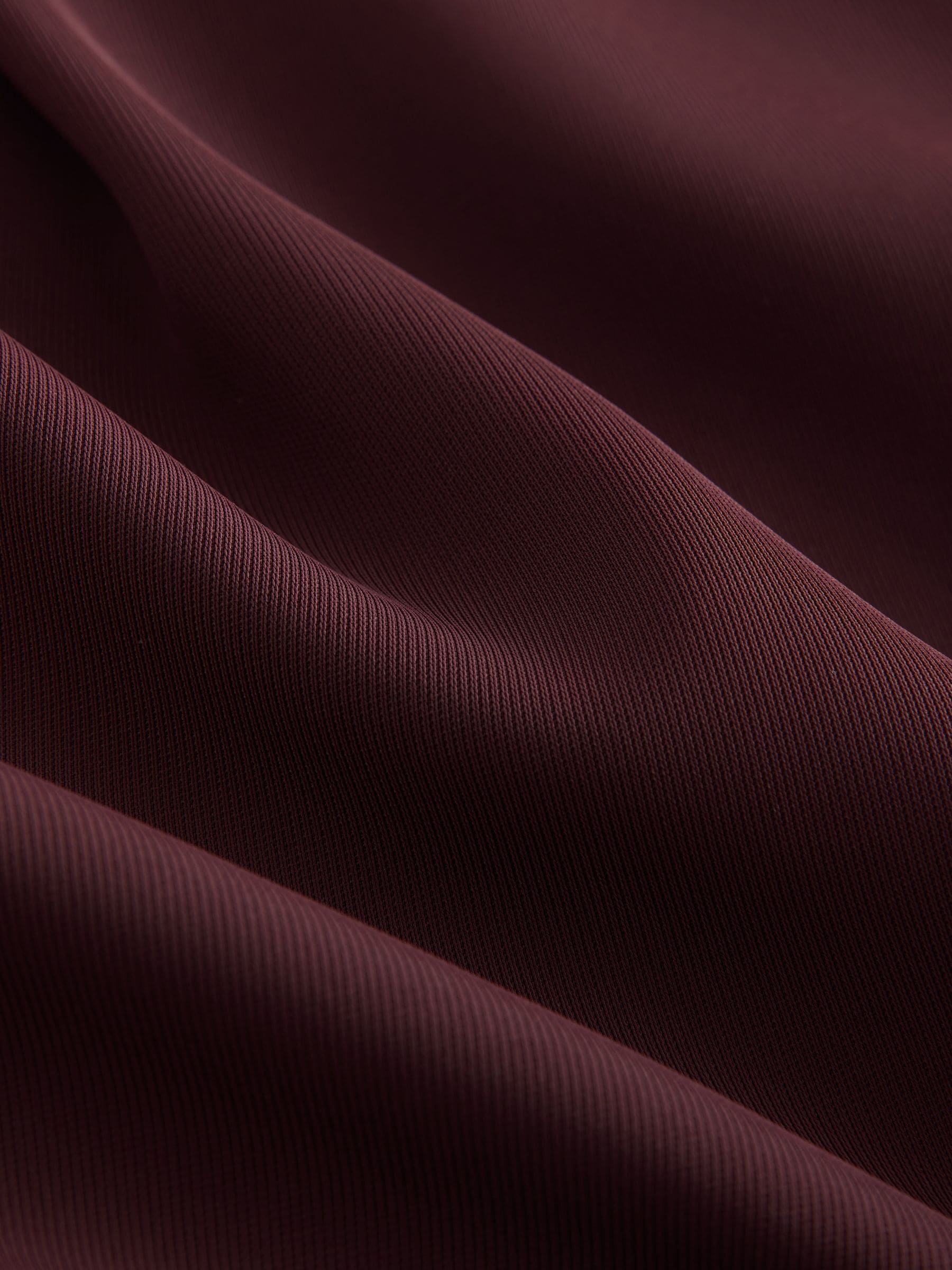 Elastic Back Wide Leg Trousers - Burgundy Red - Regular - SIP Still Life