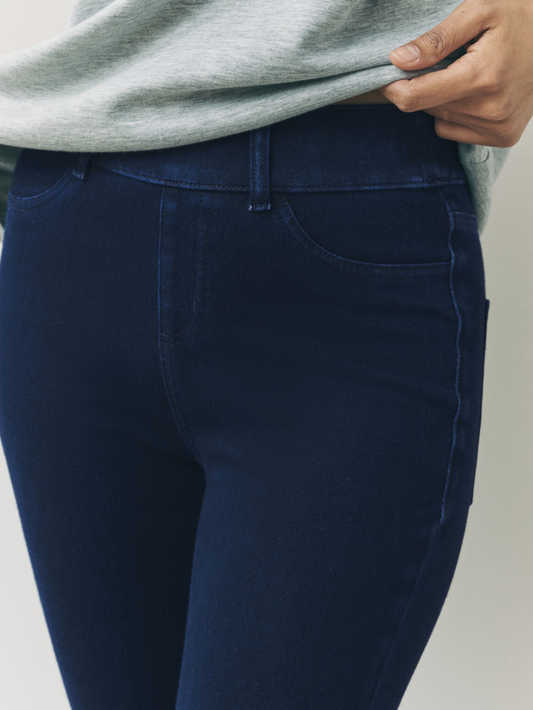 Jersey Bootcut Leggings - Indigo Blue - Regular - SIP Worn