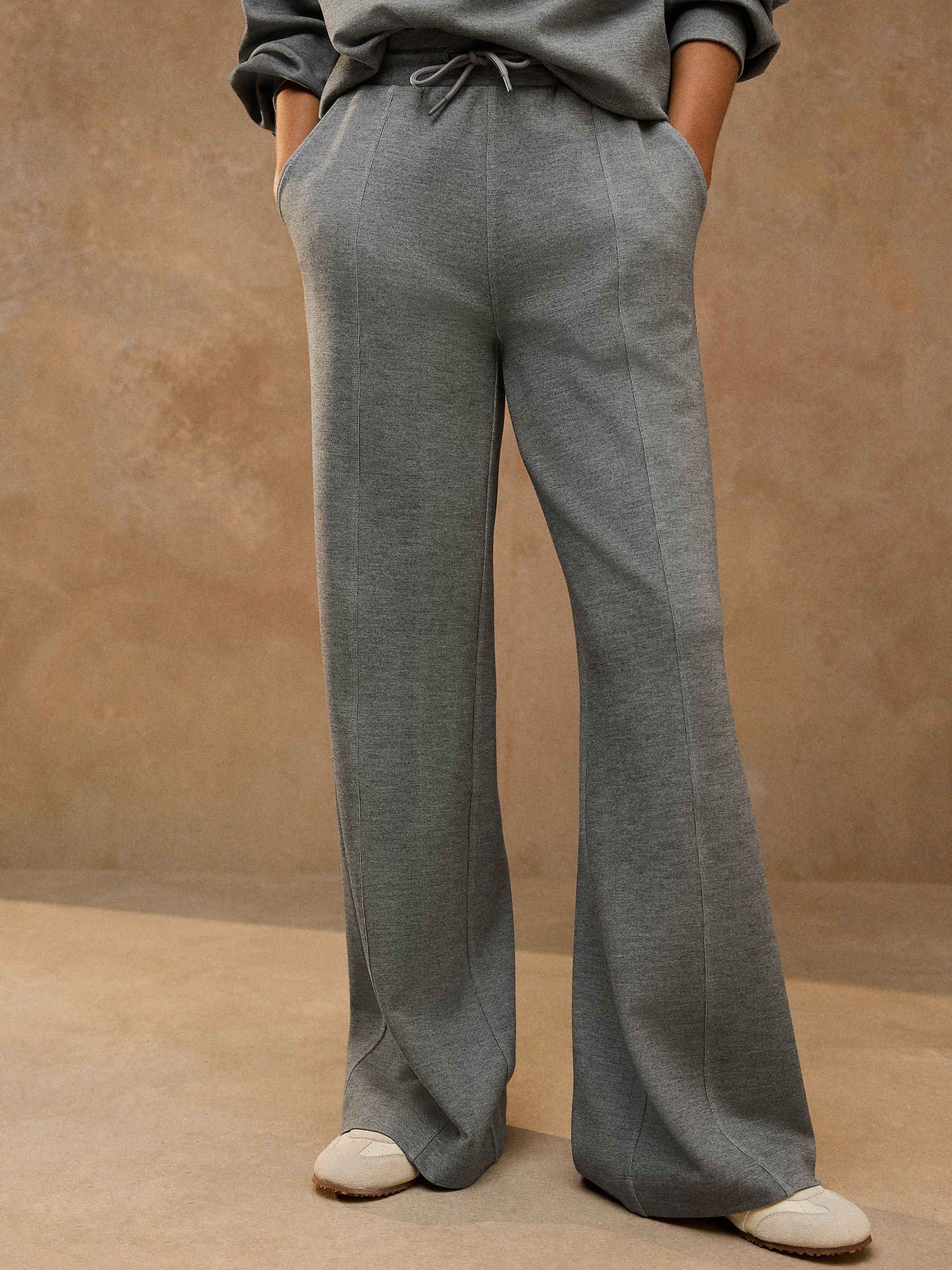 Wide Leg Joggers - Dark Grey - Reg/Long - Location Worn