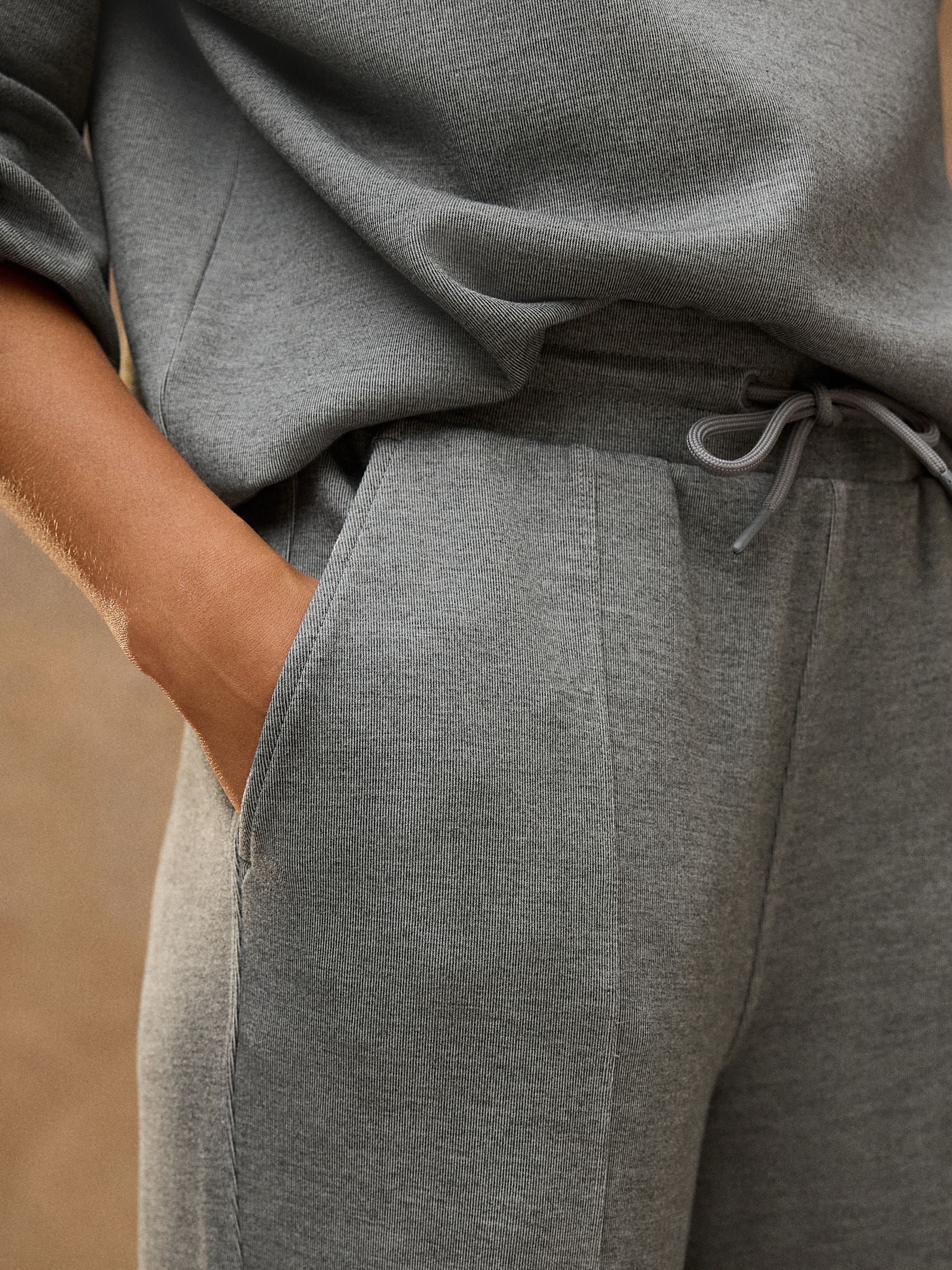 Wide Leg Joggers - Dark Grey - Reg/Long - Location Worn