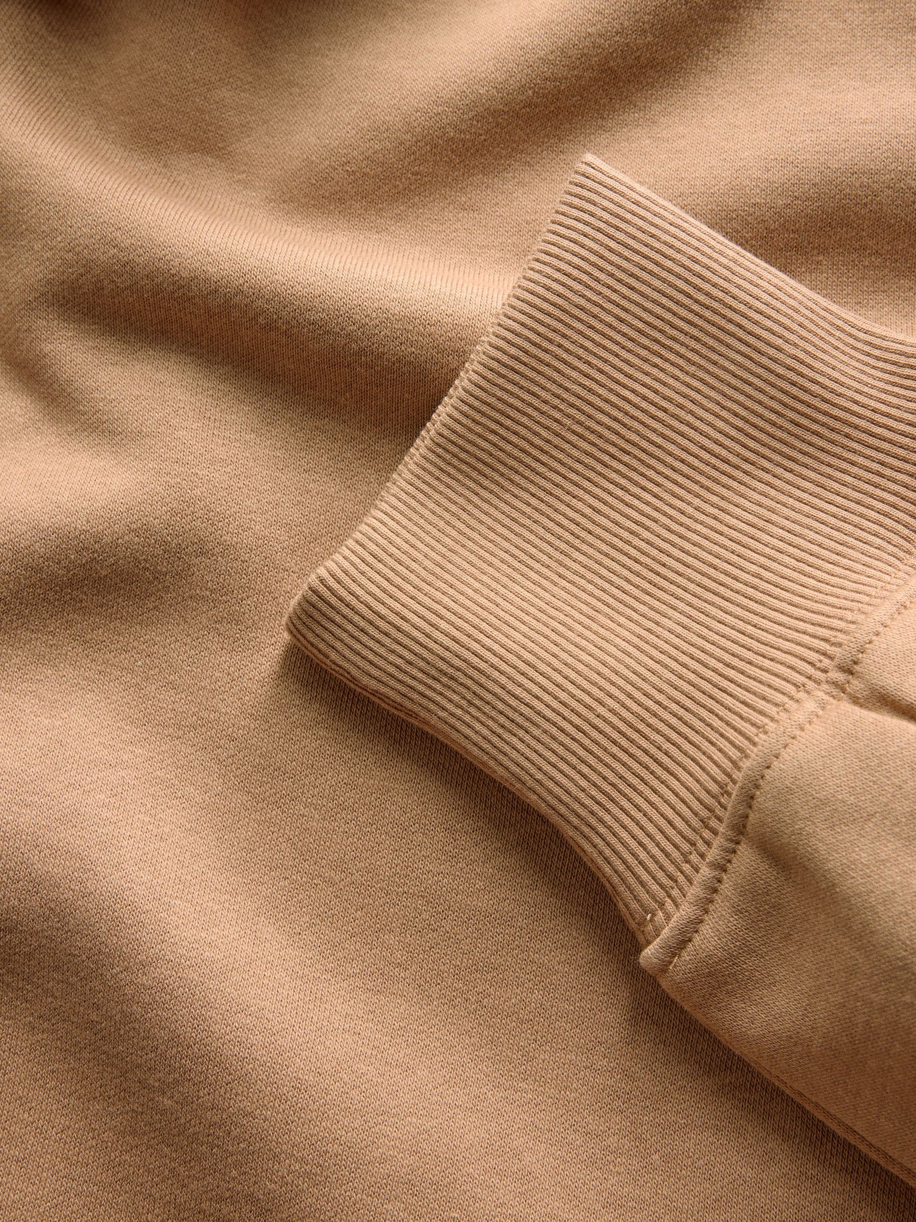 The Set 3 Pack Brushed Sweat Funnel Neck Sweaters - Tan/Navy/Brown - Regular - SIP Still Life