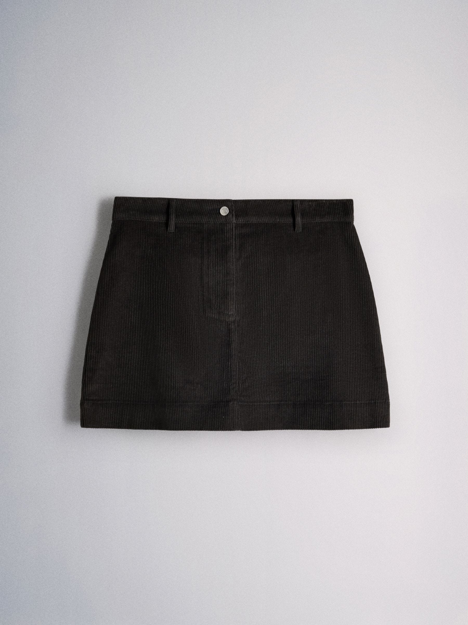 The Set 2 Pack Corduroy Mini Skirts - Burgundy/Brown - Regular - SIP Still Life
