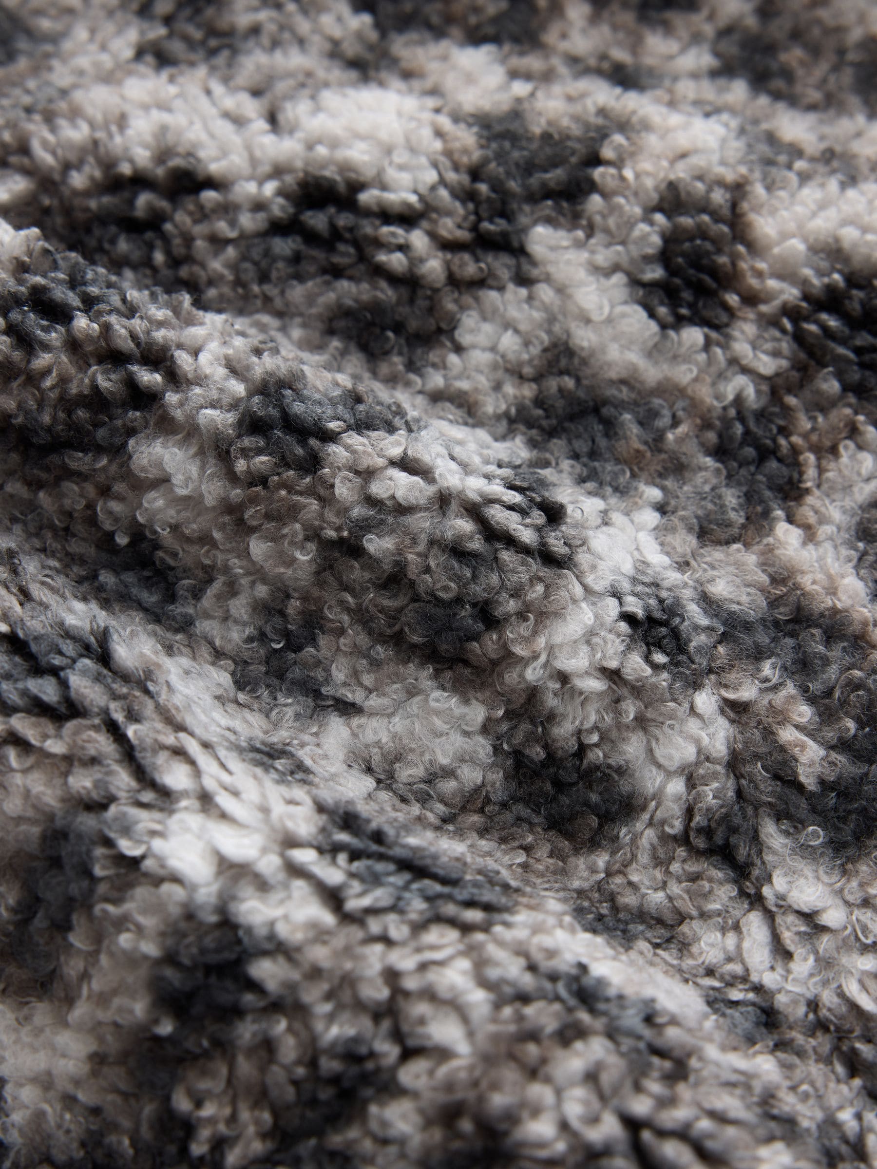Button Through Borg Fleece - Animal - Regular - SIP Still Life