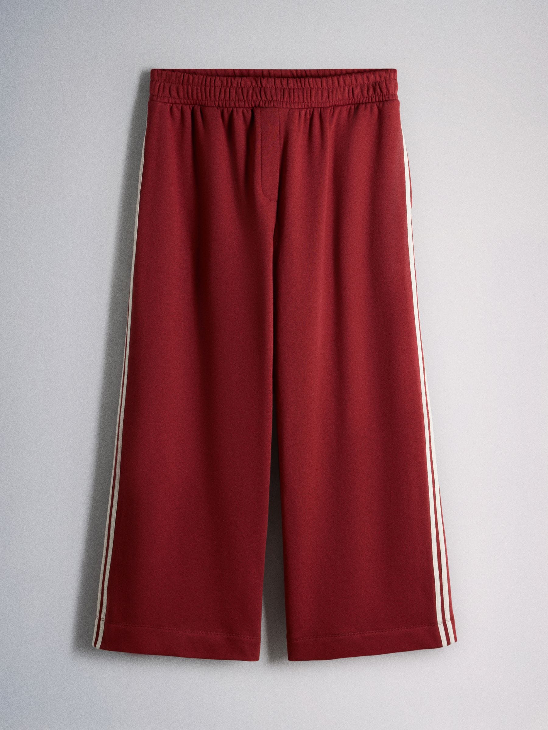 The Set Funnel Neck Sweat with Straight Leg Joggers Co-Ord Set - Red - Regular - SIP Still Life