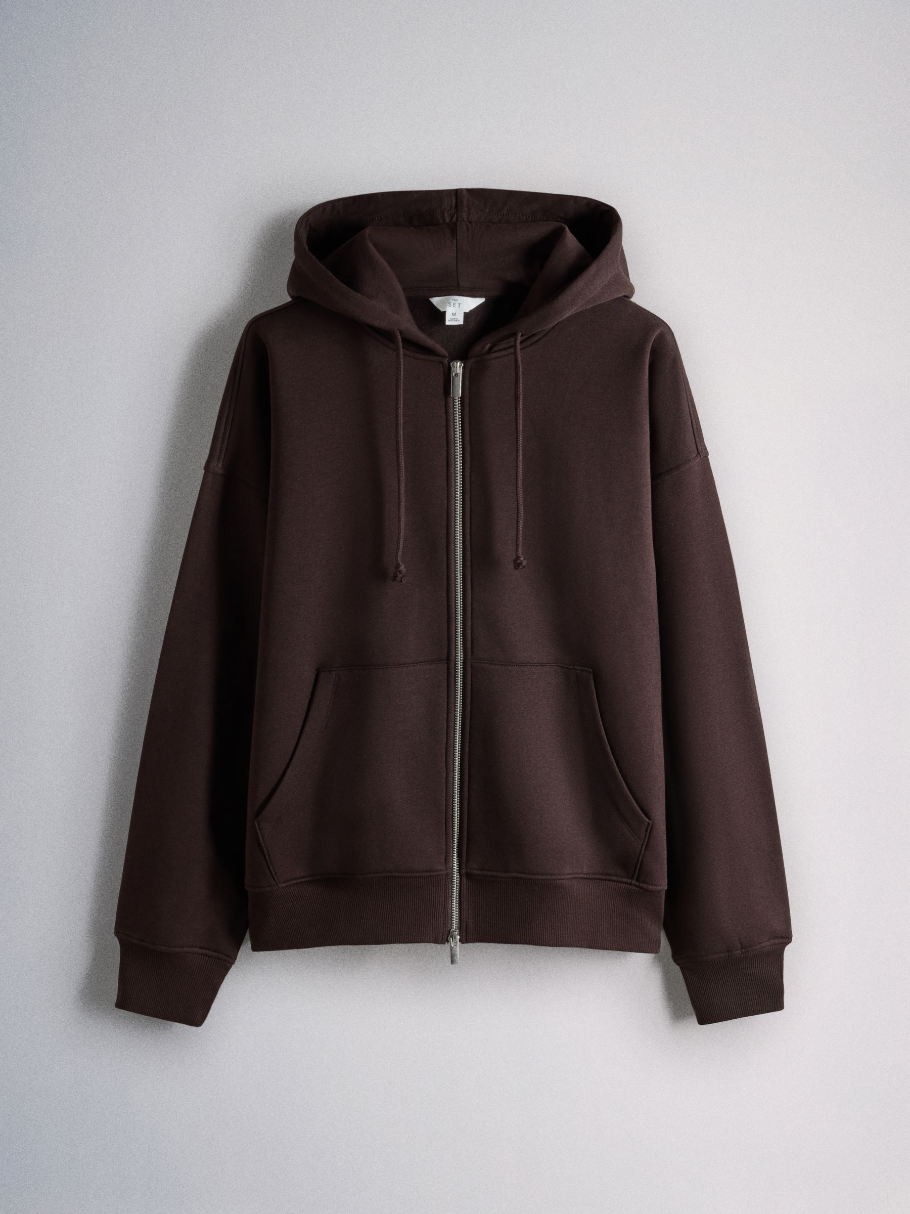 The Set 2 Pack Zip Through Hoodies - Light Oatmarl/Brown - Regular - SIP Still Life