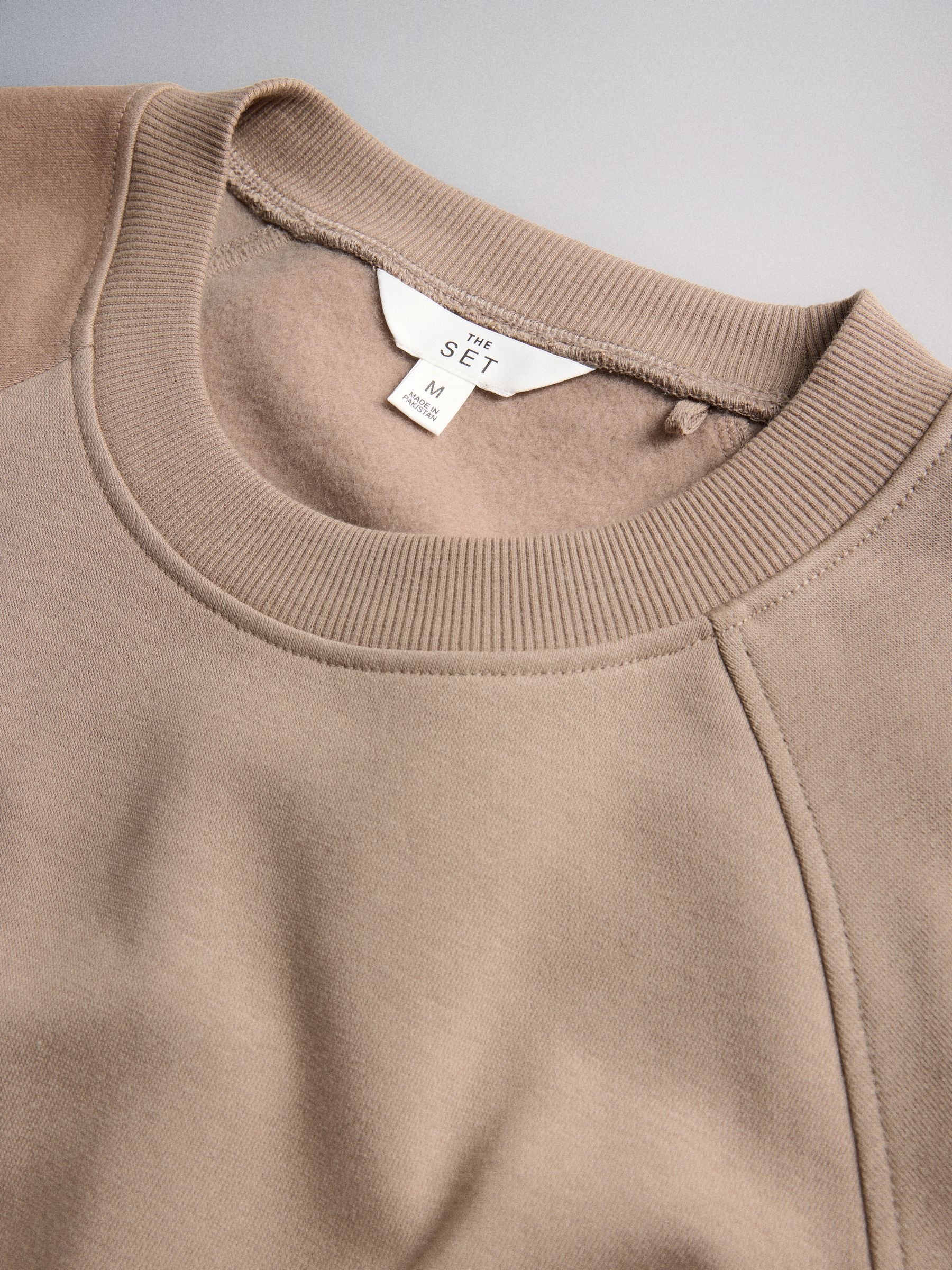 The Set 2 Pack Maxi Sweat Dresses - Neutral Taupe/Brown - Regular - SIP Still Life