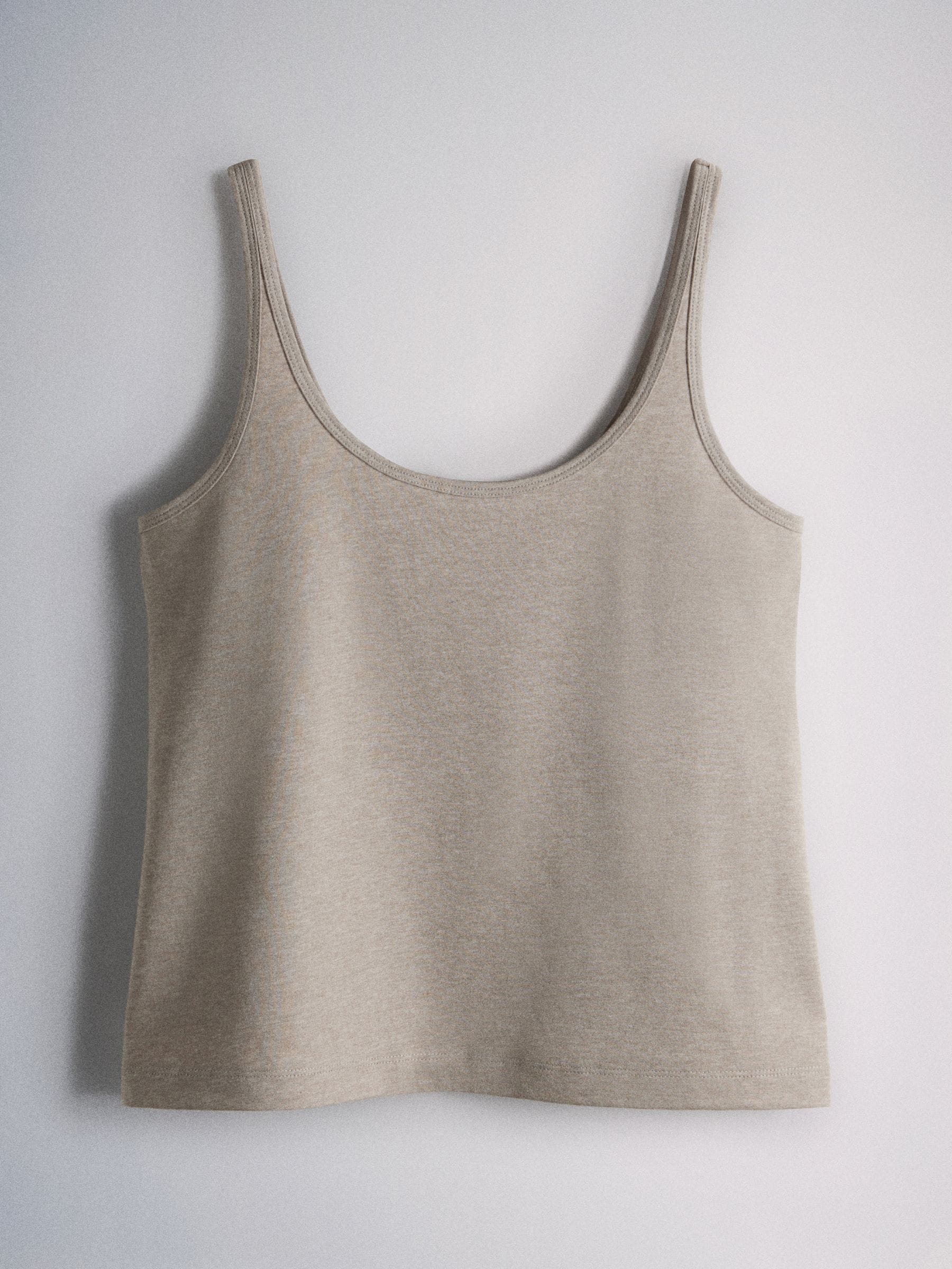 The Set 3 Pack Essentials Vest and Trouser Pyjamas Set - Brown/Neutral - Regular - SIP Still Life