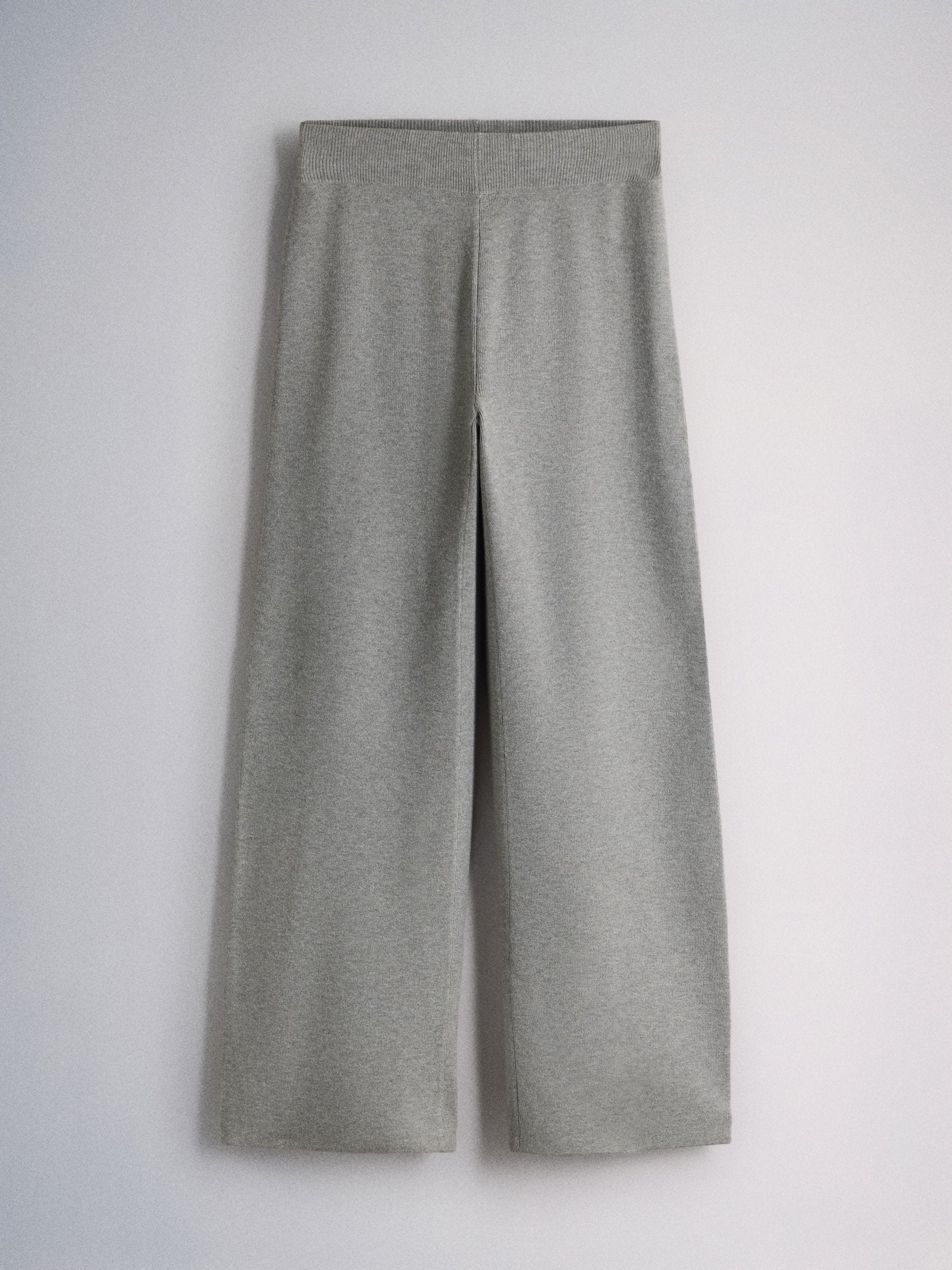 The Set Jumper and Joggers Co-Ord Set With Side Stripe Tipping - Grey Marl - Regular - SIP Still Life