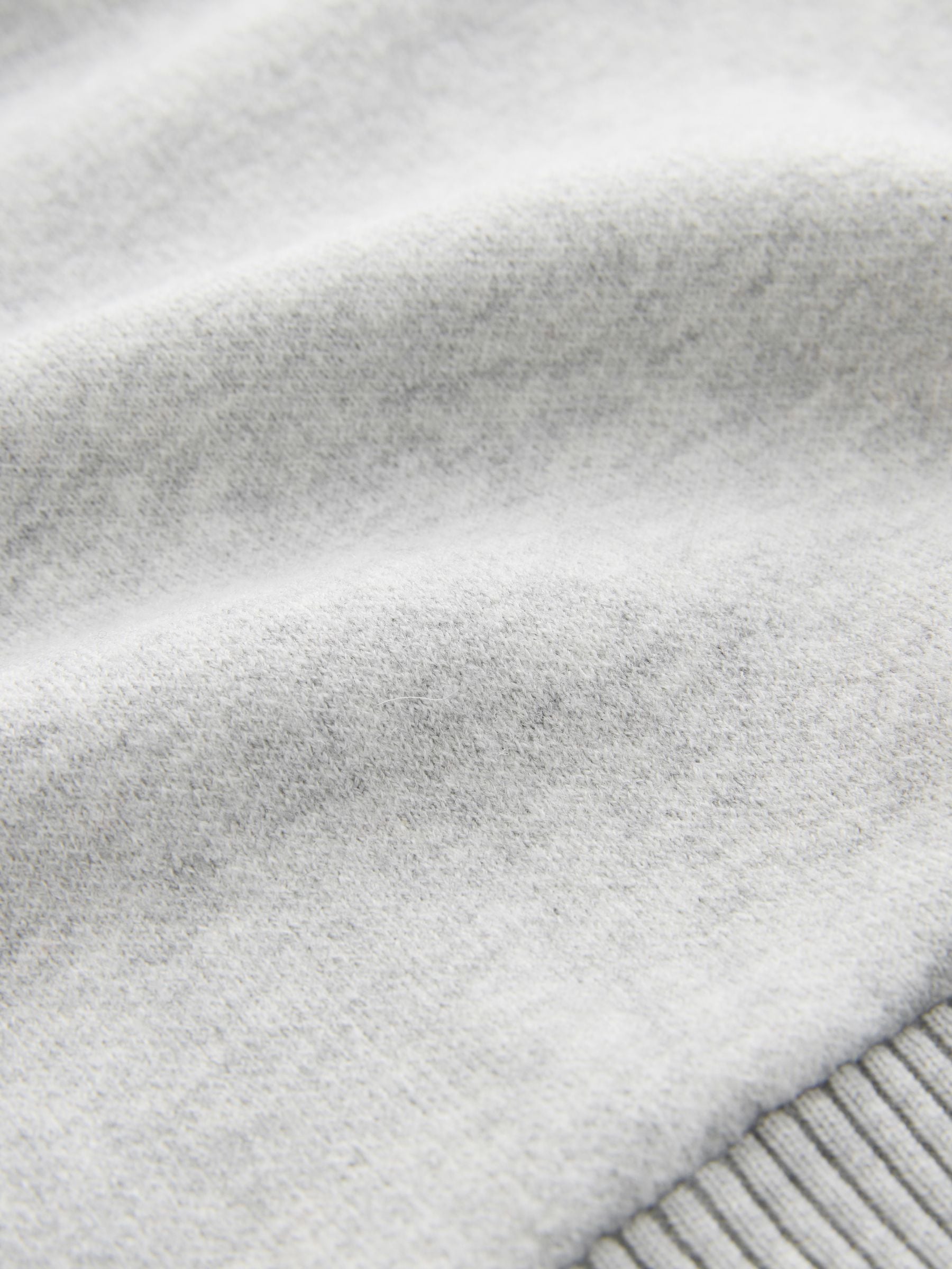 Long Sleeve Crew Neck Cosy Knit Jumper - Grey - Regular - SIP Still Life