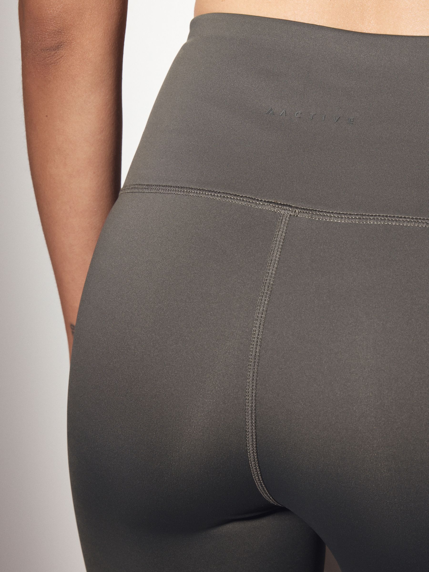 Active Power Sports Leggings - Khaki Green - Reg/Long - Location Worn