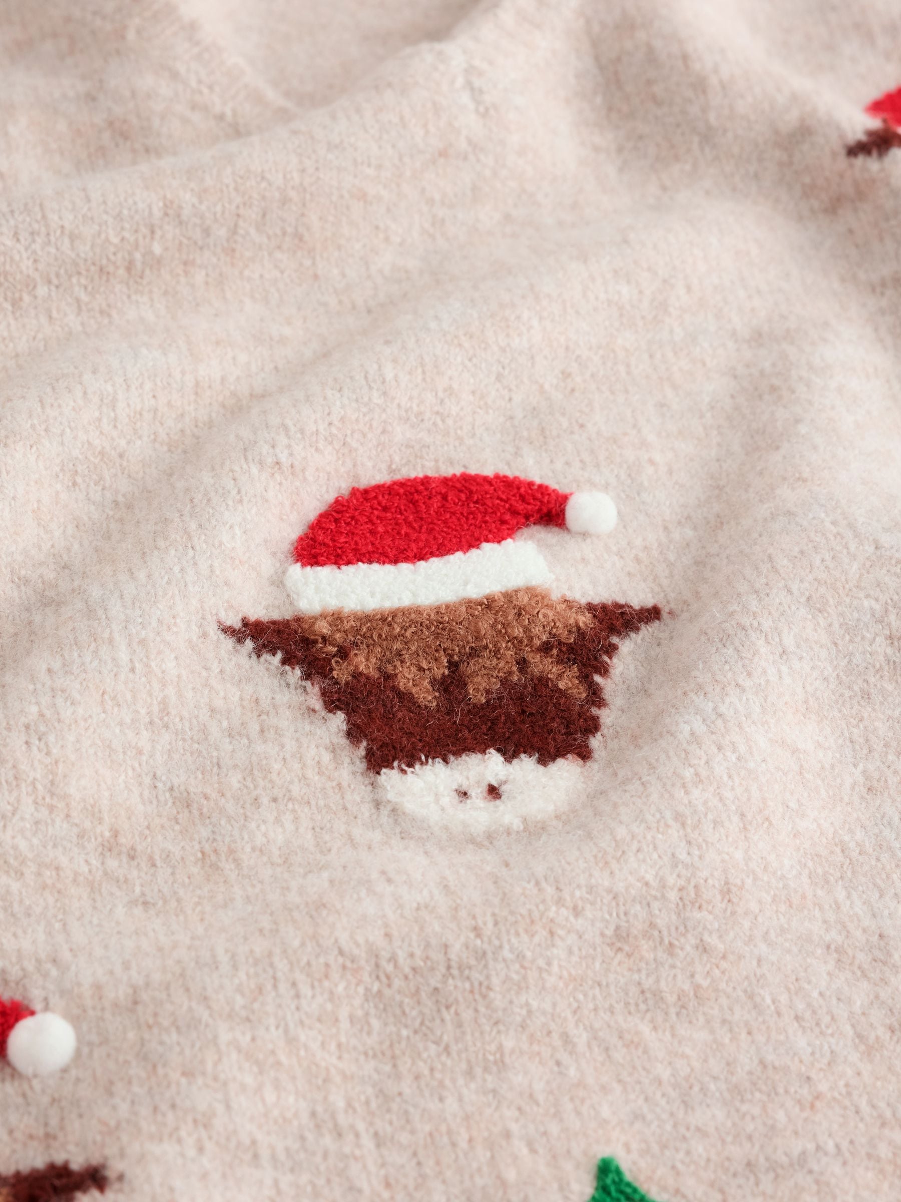 Family Matchback Christmas Jumper - Neutral Hamish - Regular - SIP Still Life