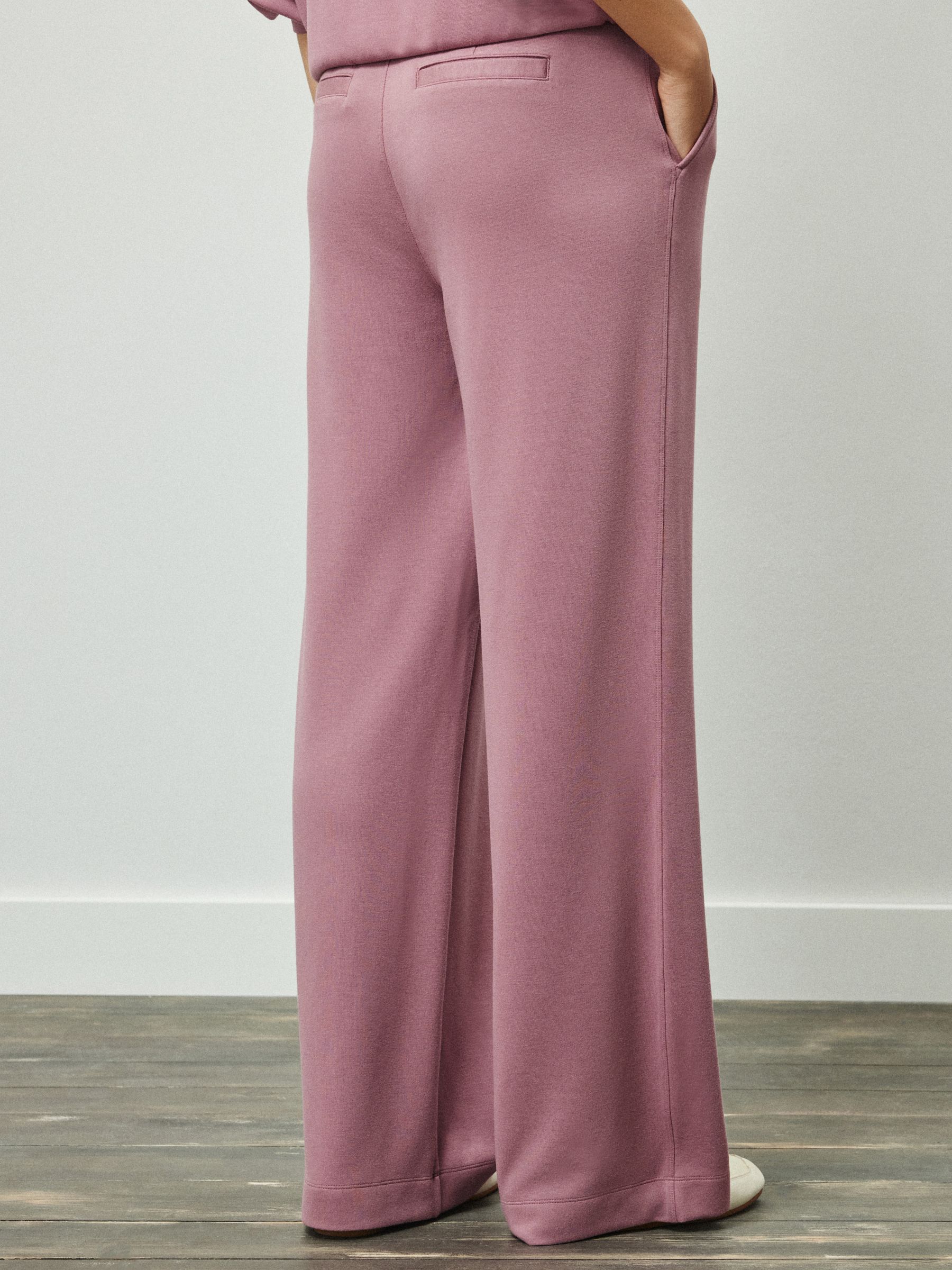 Wide Leg Joggers - Pink - Reg/Long - Location Worn