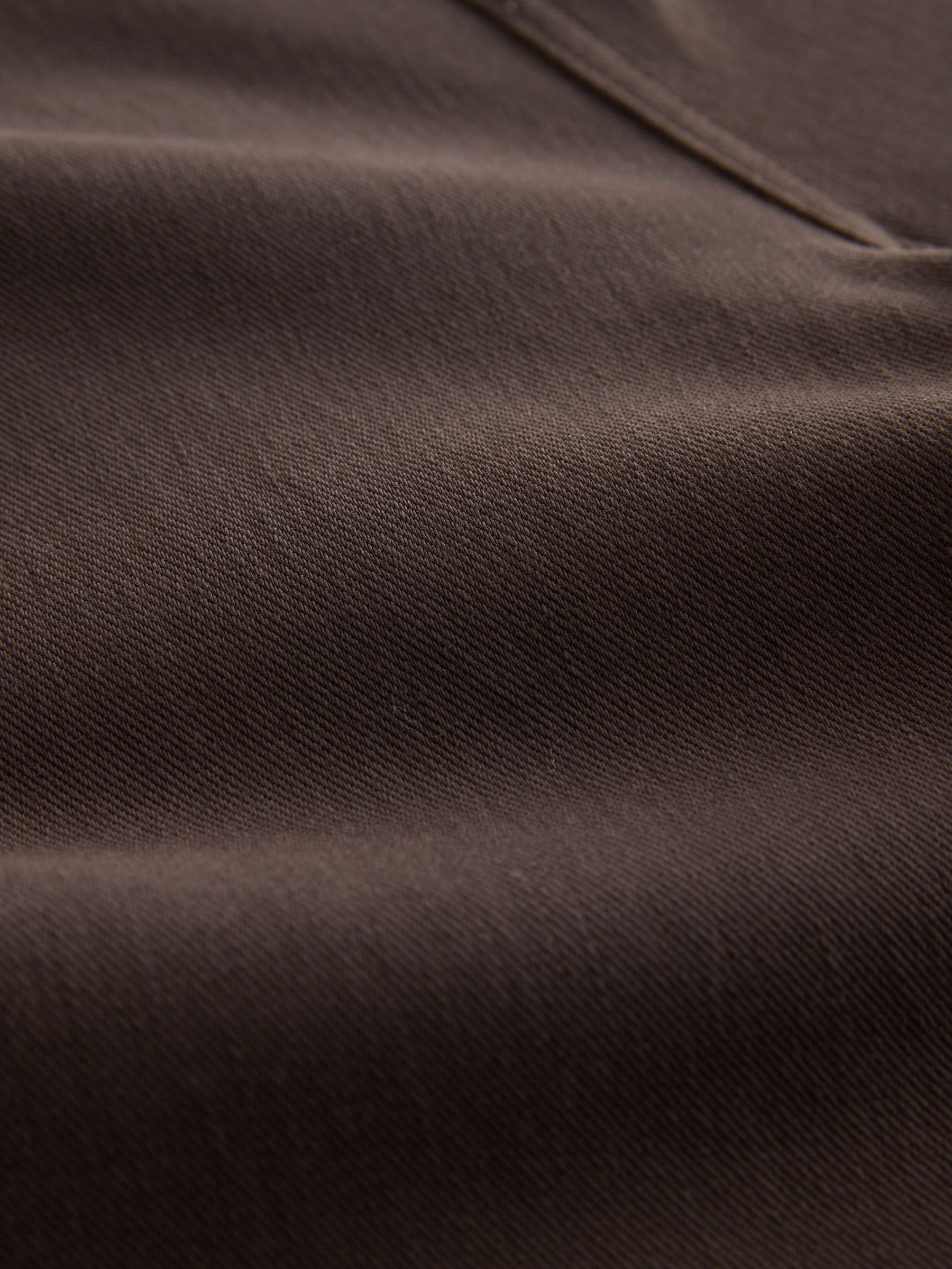 Jersey Denim Wide Leg Trousers - Brown Side Stripe - Regular - SIP Still Life