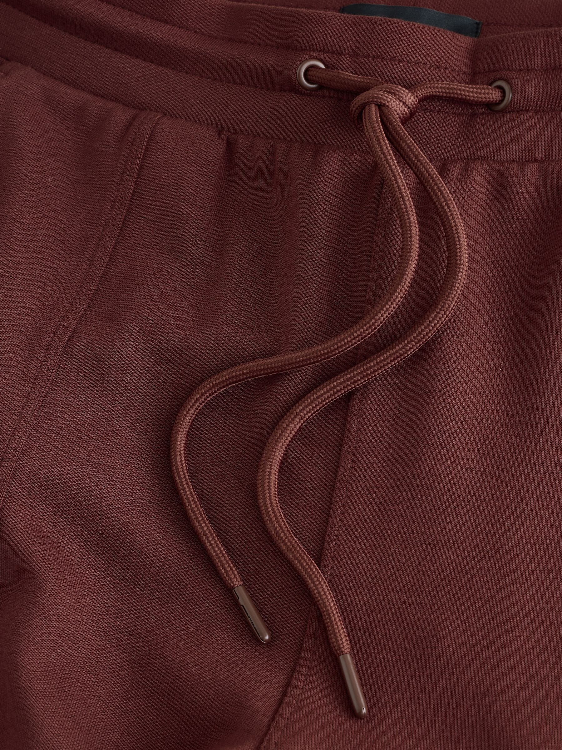 Wide Leg Joggers - Burgundy Red - Petite - SIP Still Life