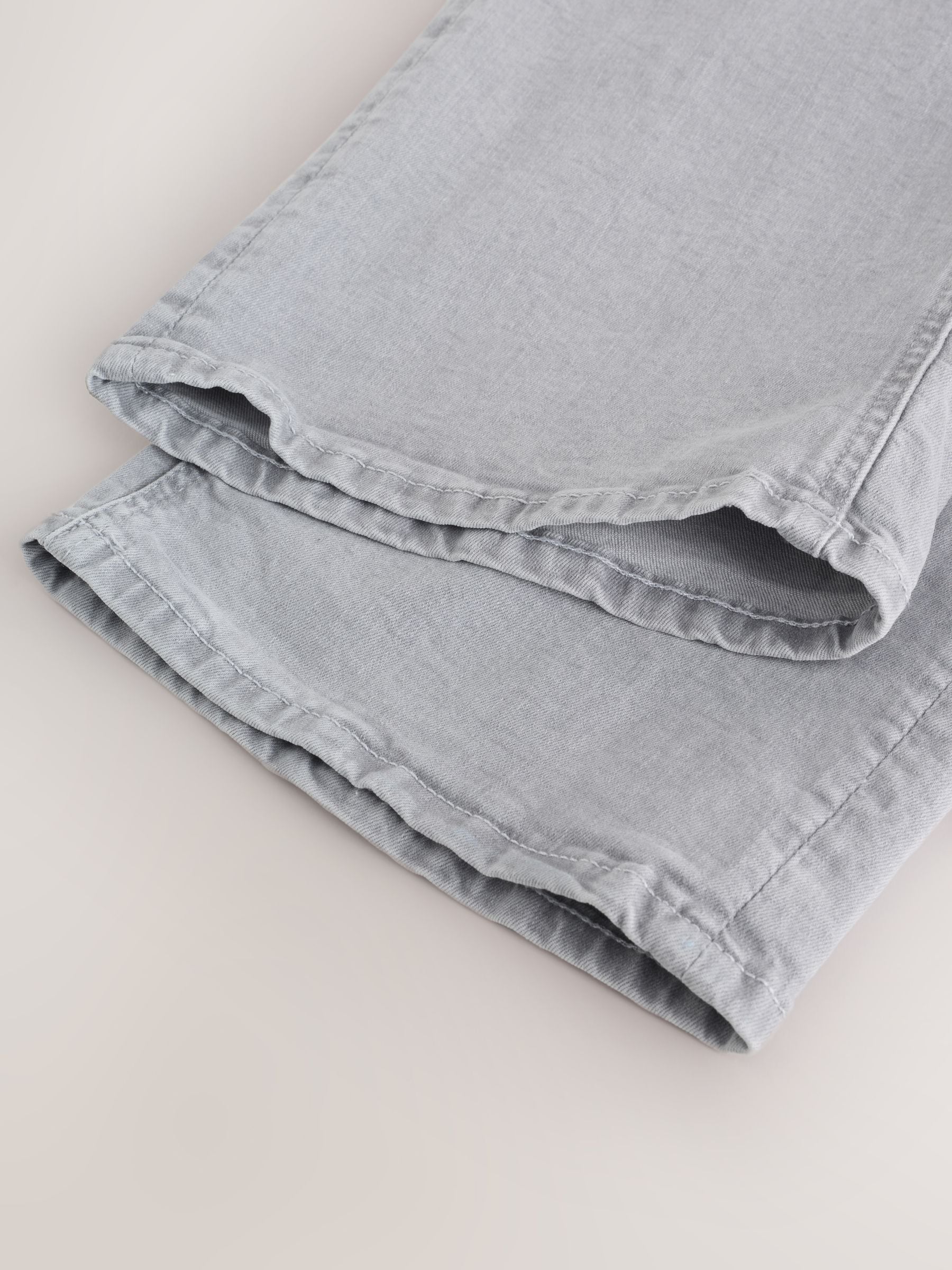 High Rise Stretch Wide Leg Jeans - Grey - Regular - SIP Still Life
