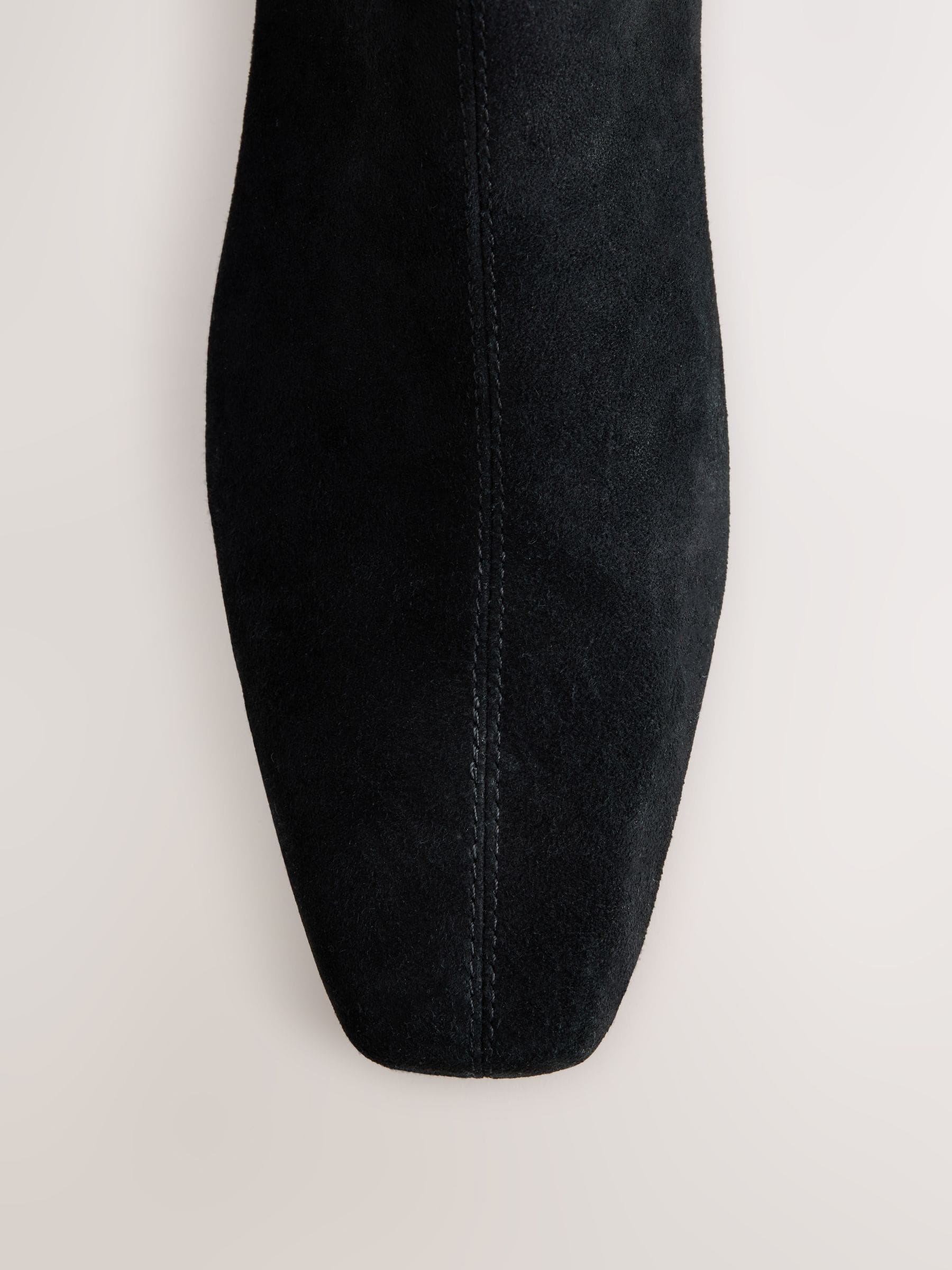 Forever Comfort® Low Wedge Suede Ankle Boots - Black - Standard/Wide Fit - SIP Still Life