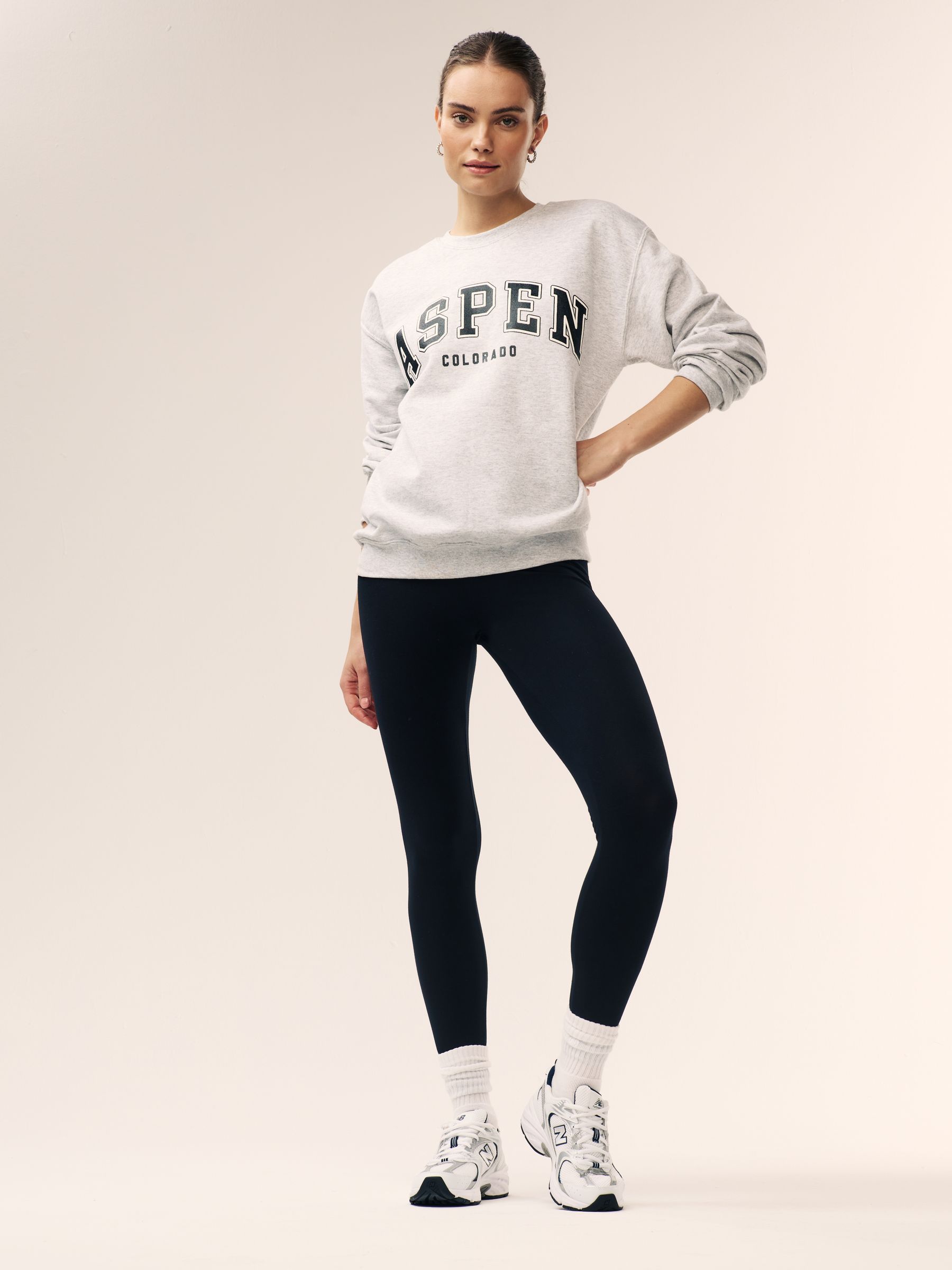 Full Length Leggings 2 Pack - Black/Brown - Regular - SIP Worn