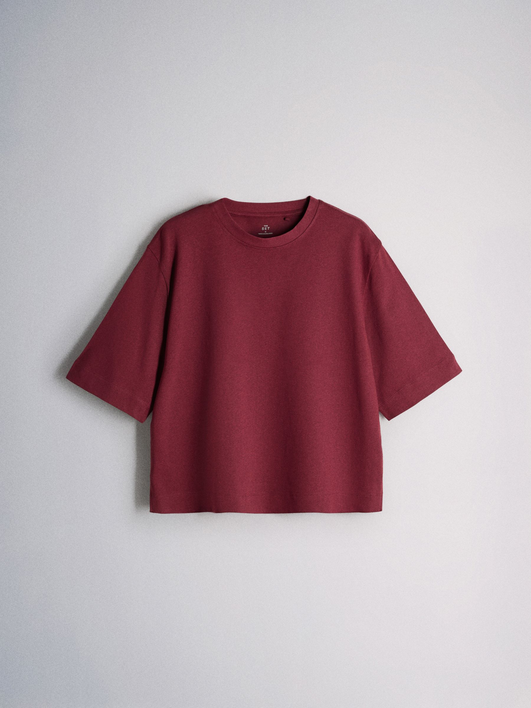 The Set 5 Pack Heavyweight Relaxed Short Sleeve T-Shirts - Khaki/Green/Brown/Neutral - Regular - SIP Still Life
