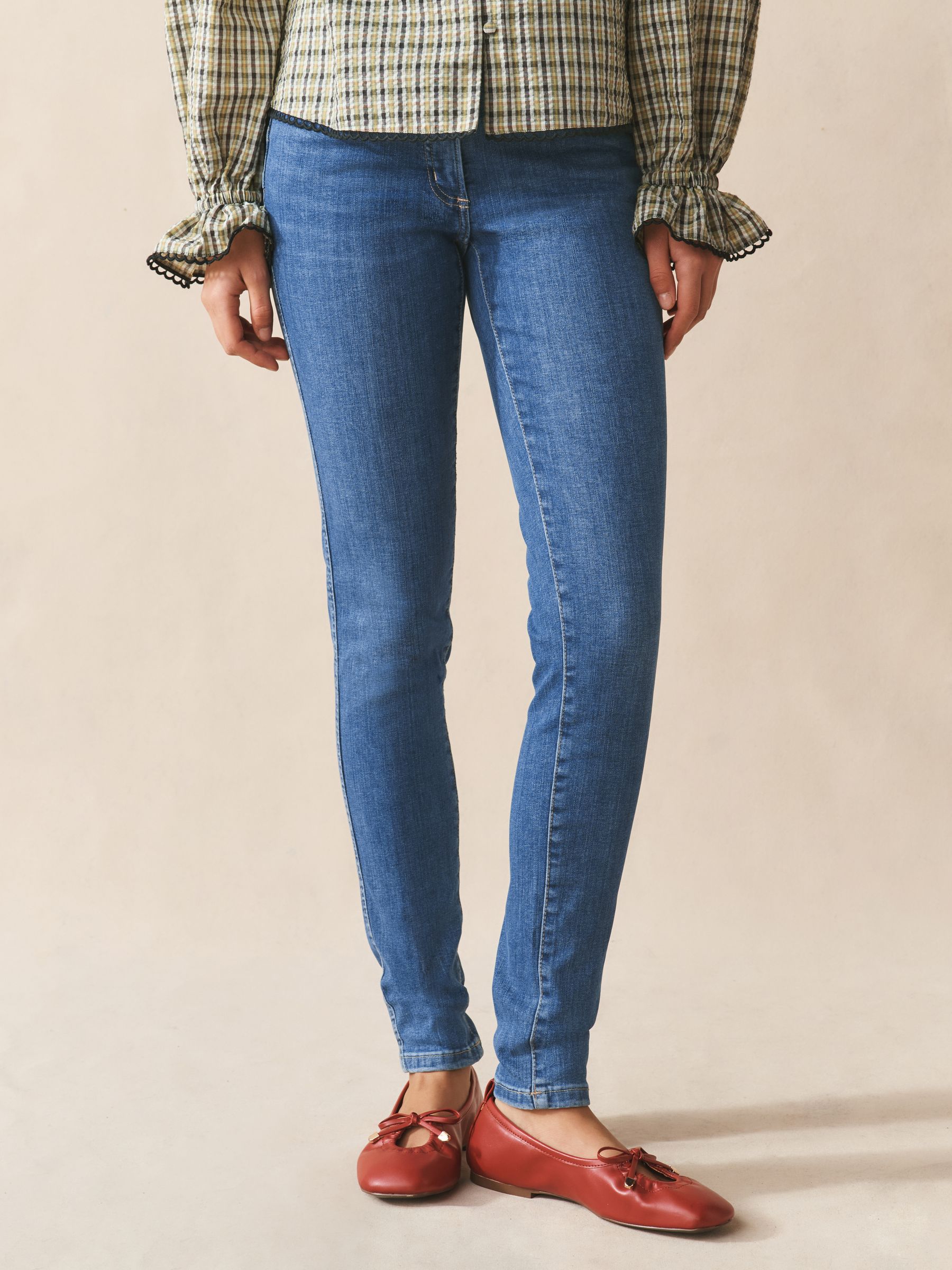 Lift Slim and Shape Skinny Jeans - Blue - Regular - SIP Worn