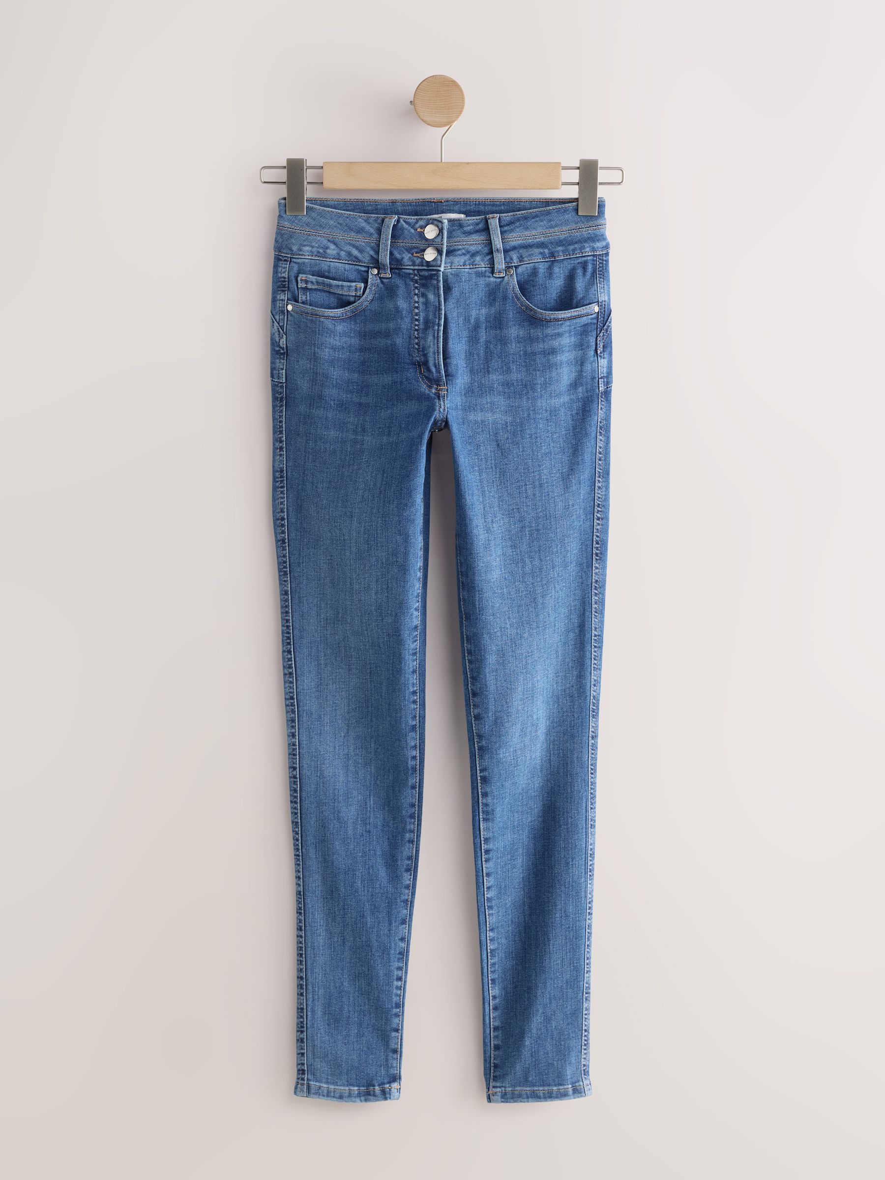 Lift Slim and Shape Skinny Jeans - Blue - Regular - SIP Still Life