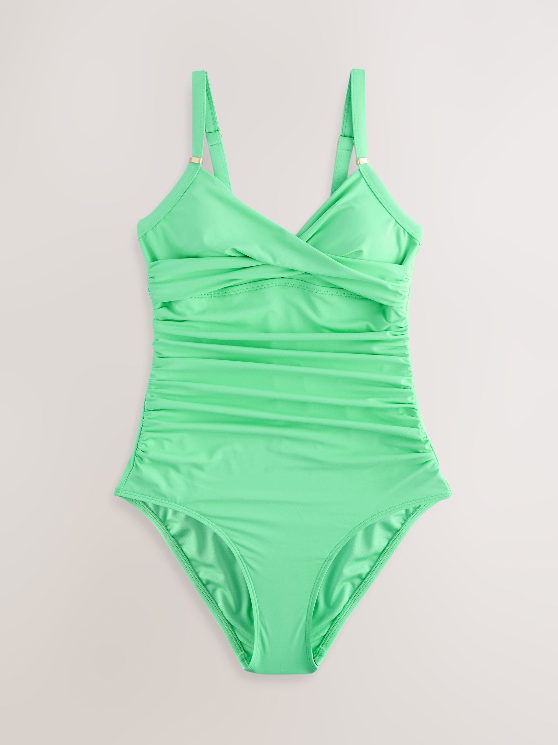 Shaping Tummy Control Swimsuit - Apple Green - Regular - SIP Still Life