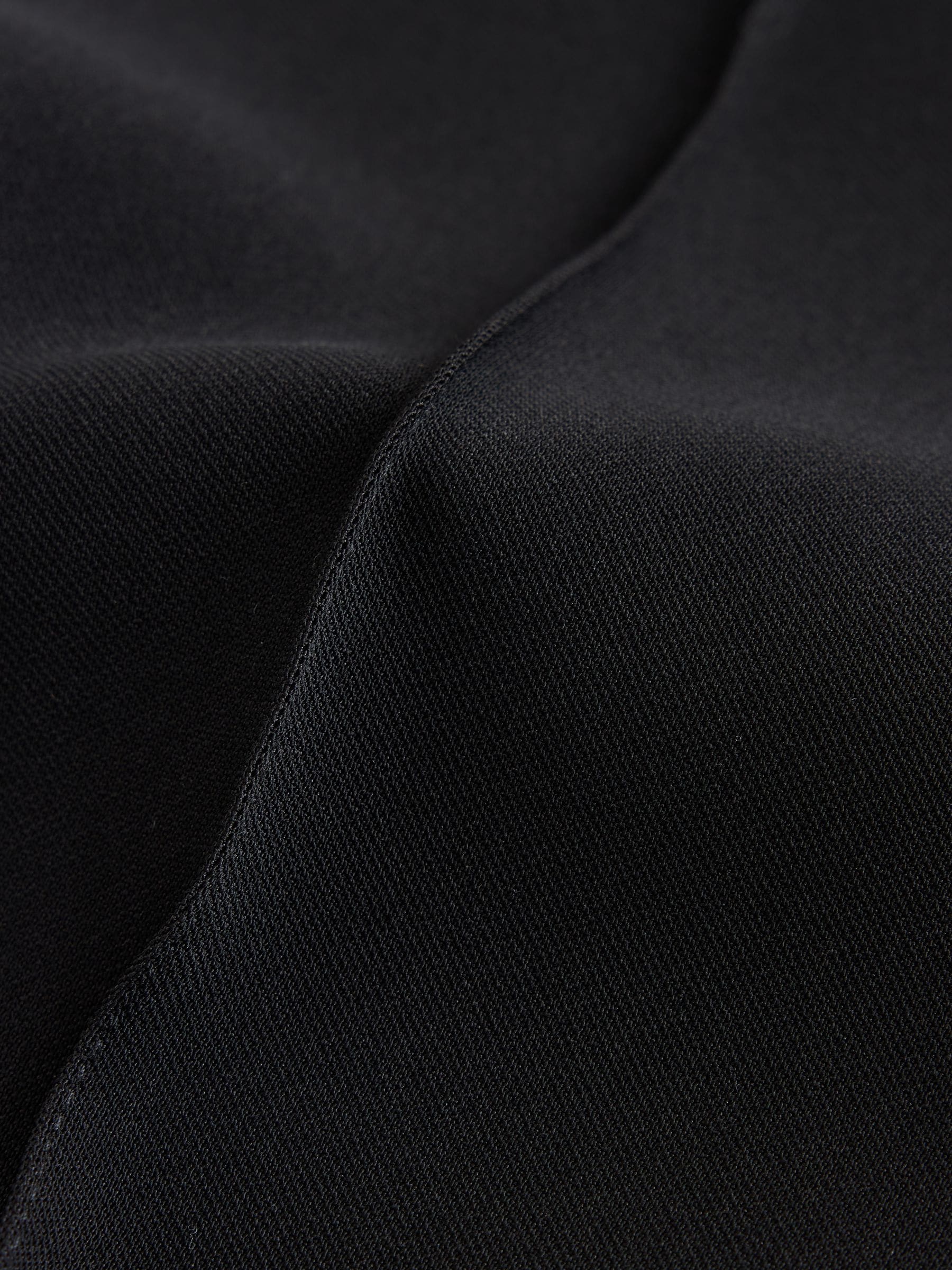 Tailored Hardware Detail Bootcut Trousers with Stretch - Black - Regular - SIP Still Life