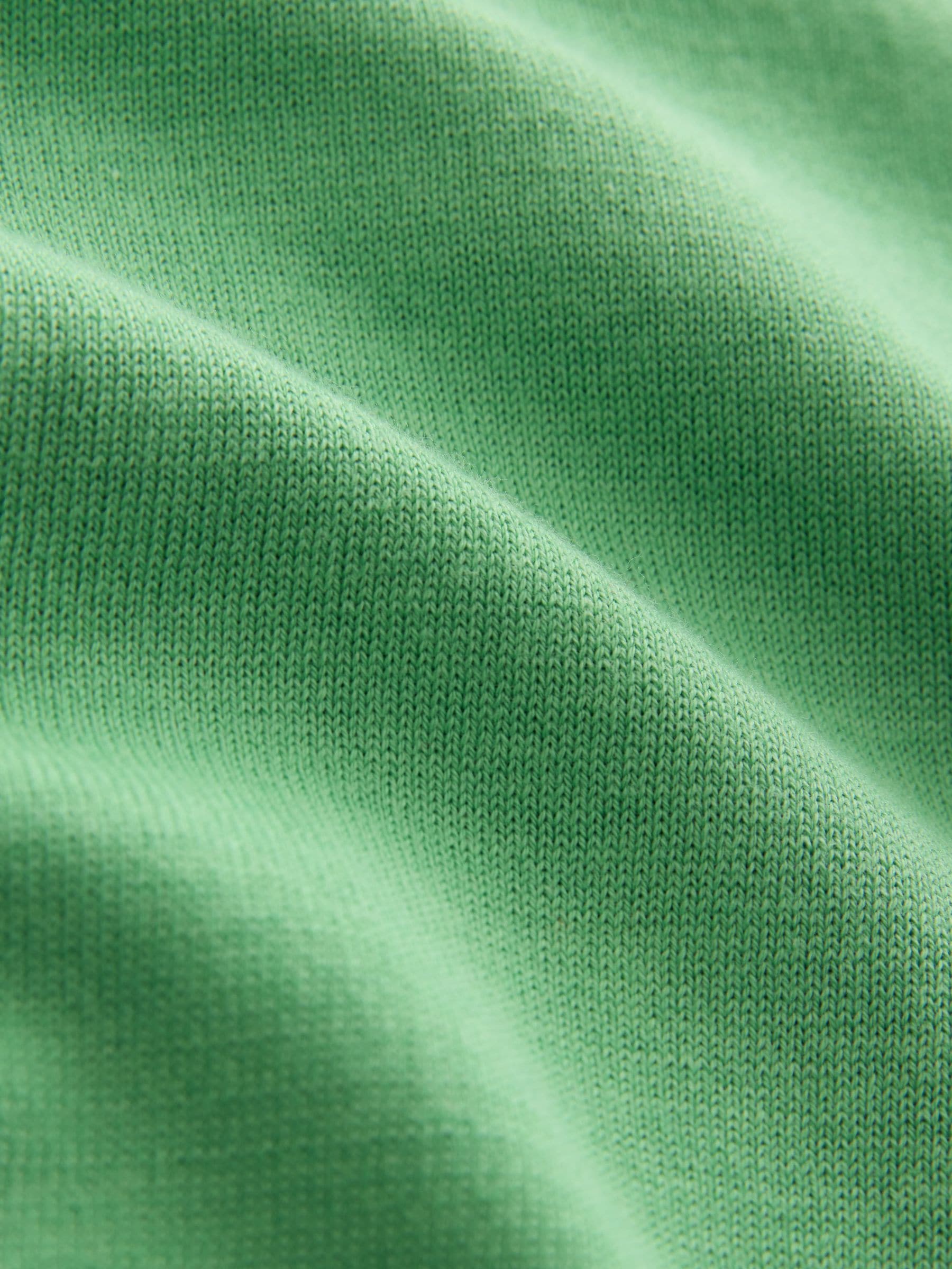 Cotton Rich Soft Touch Long Sleeve Crew Neck Jumper - Apple Green - Regular - SIP Still Life