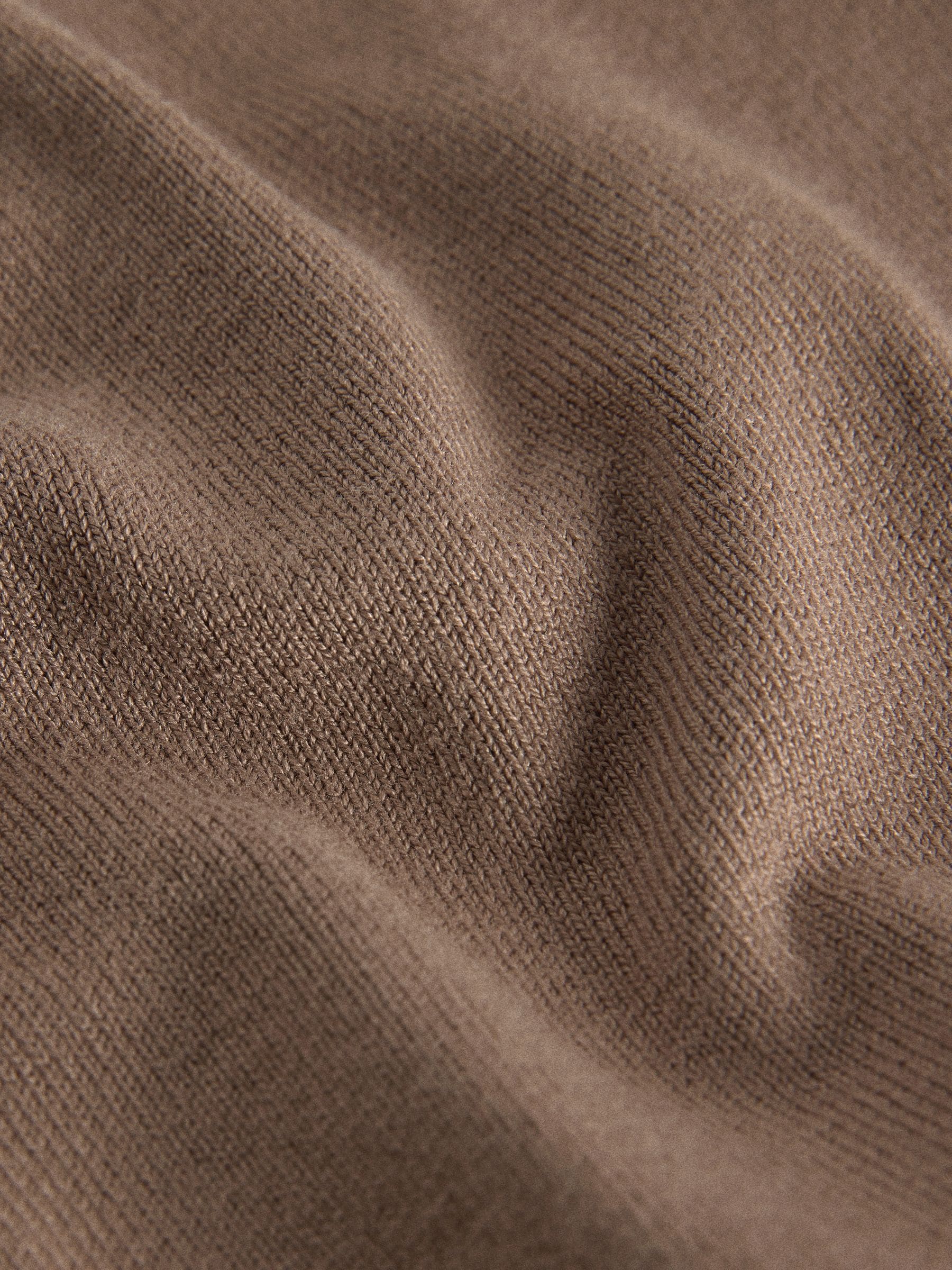 The Set Fine Knitted Crew Neck Jumpers - Cinder Brown/Black - 2 Pack - SIP Still Life