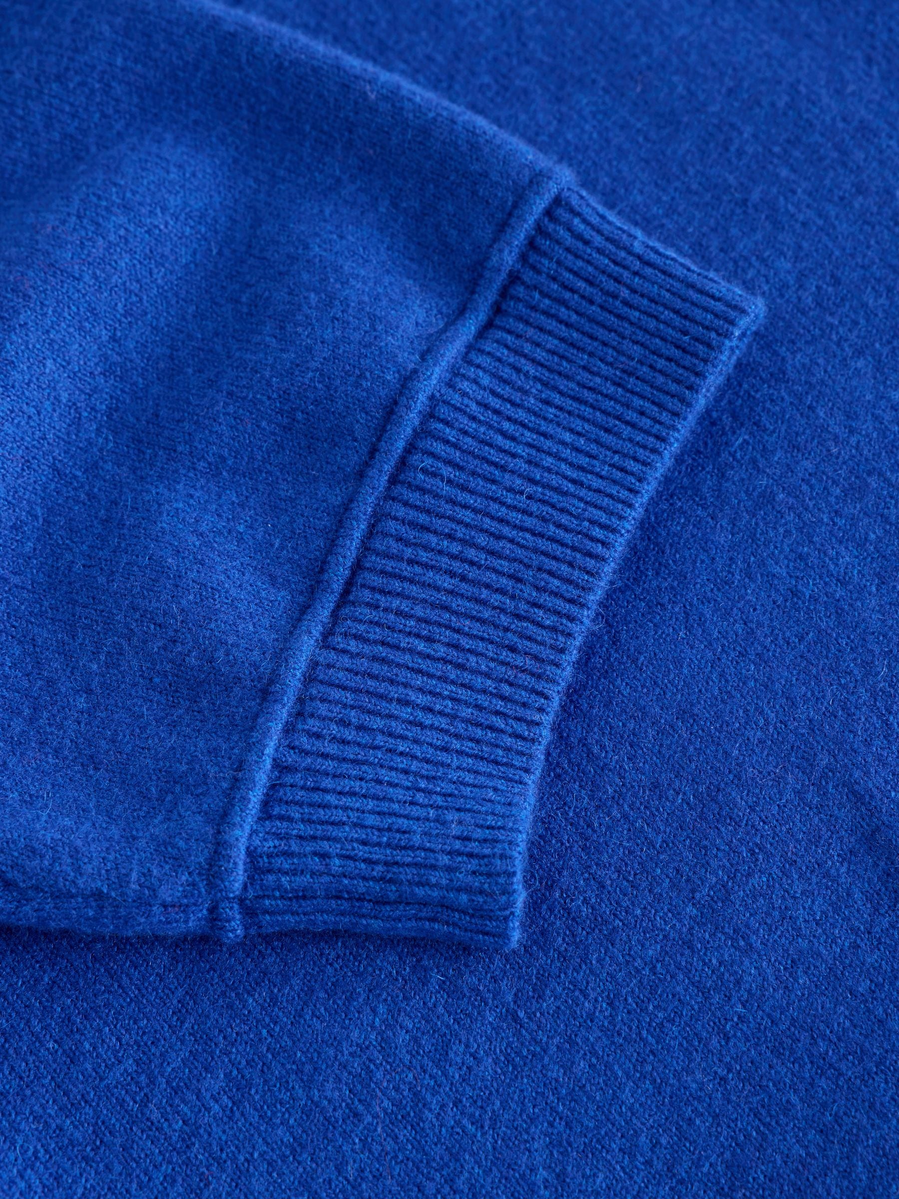 Supersoft Short Sleeve Knitted T-Shirt - Cobalt Blue - Regular - SIP Still Life