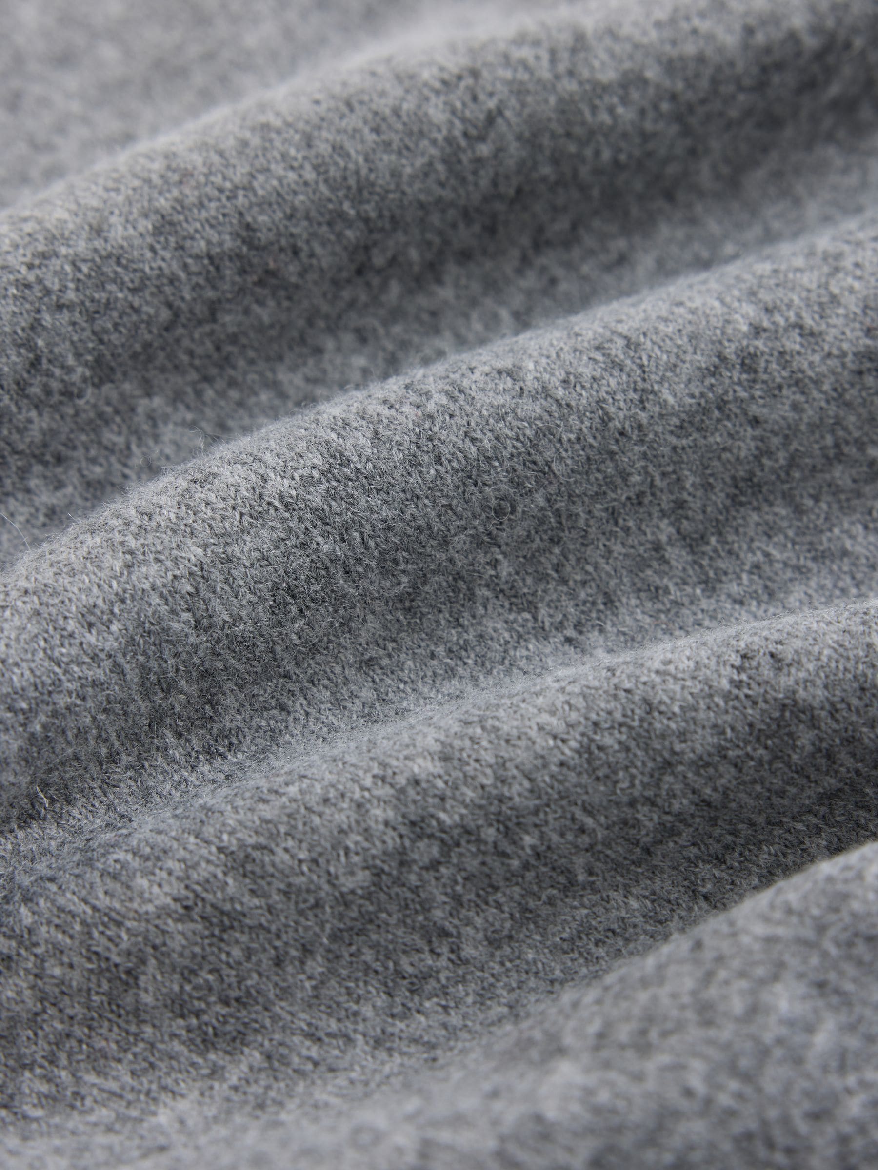 Supersoft V-Neck Long Sleeve Jumper - Grey - Regular - SIP Still Life