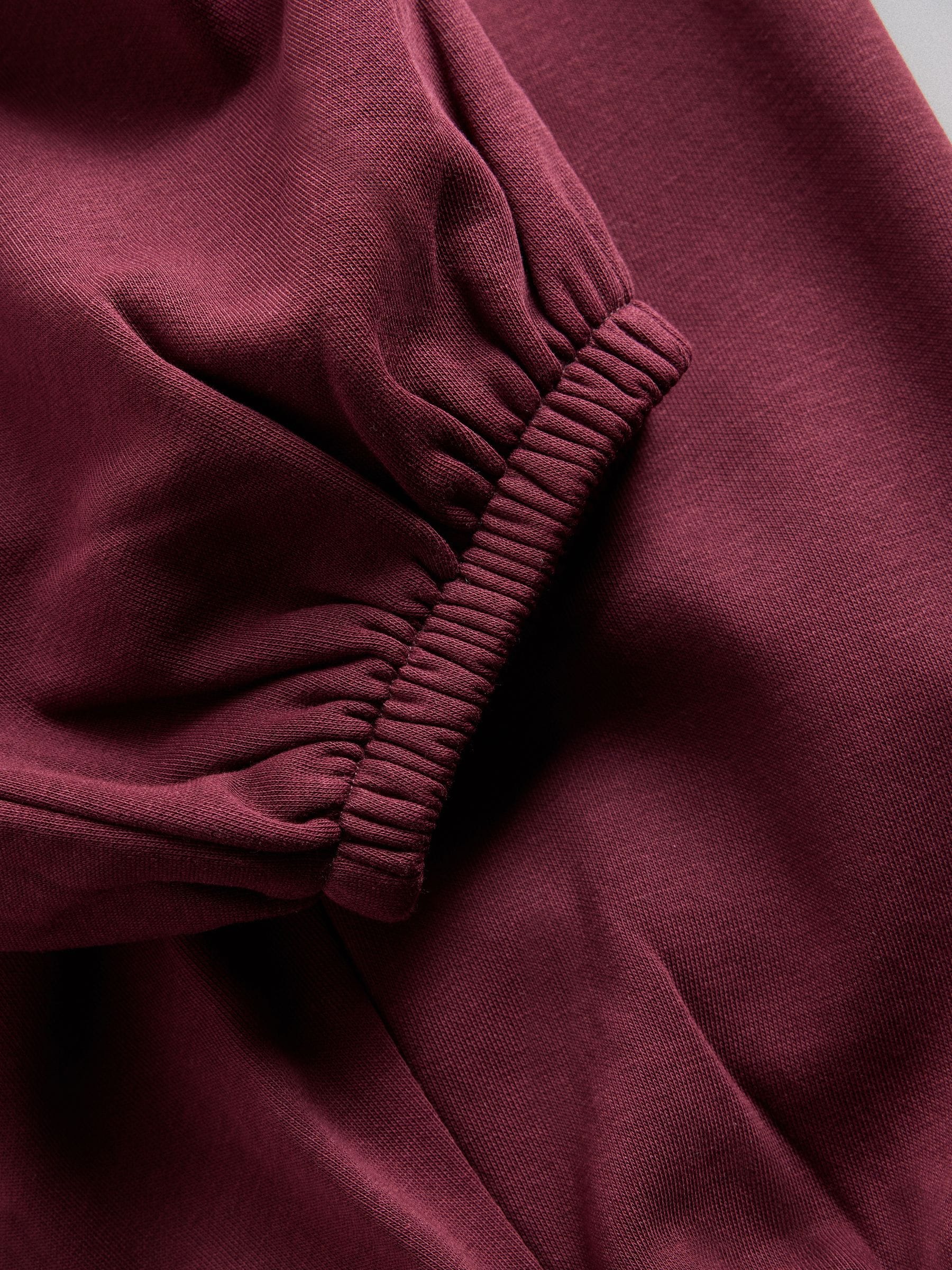 The Set 2 Pack Fold Over Waistband Joggers - Berry/Grey Marl - Regular - SIP Still Life