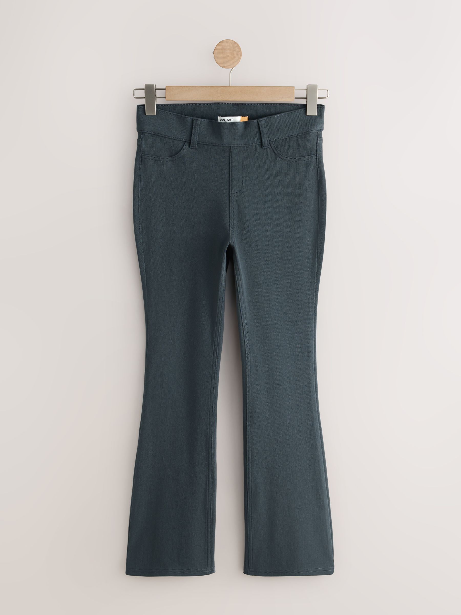 Jersey Bootcut Leggings - Teal Blue - Regular - SIP Still Life